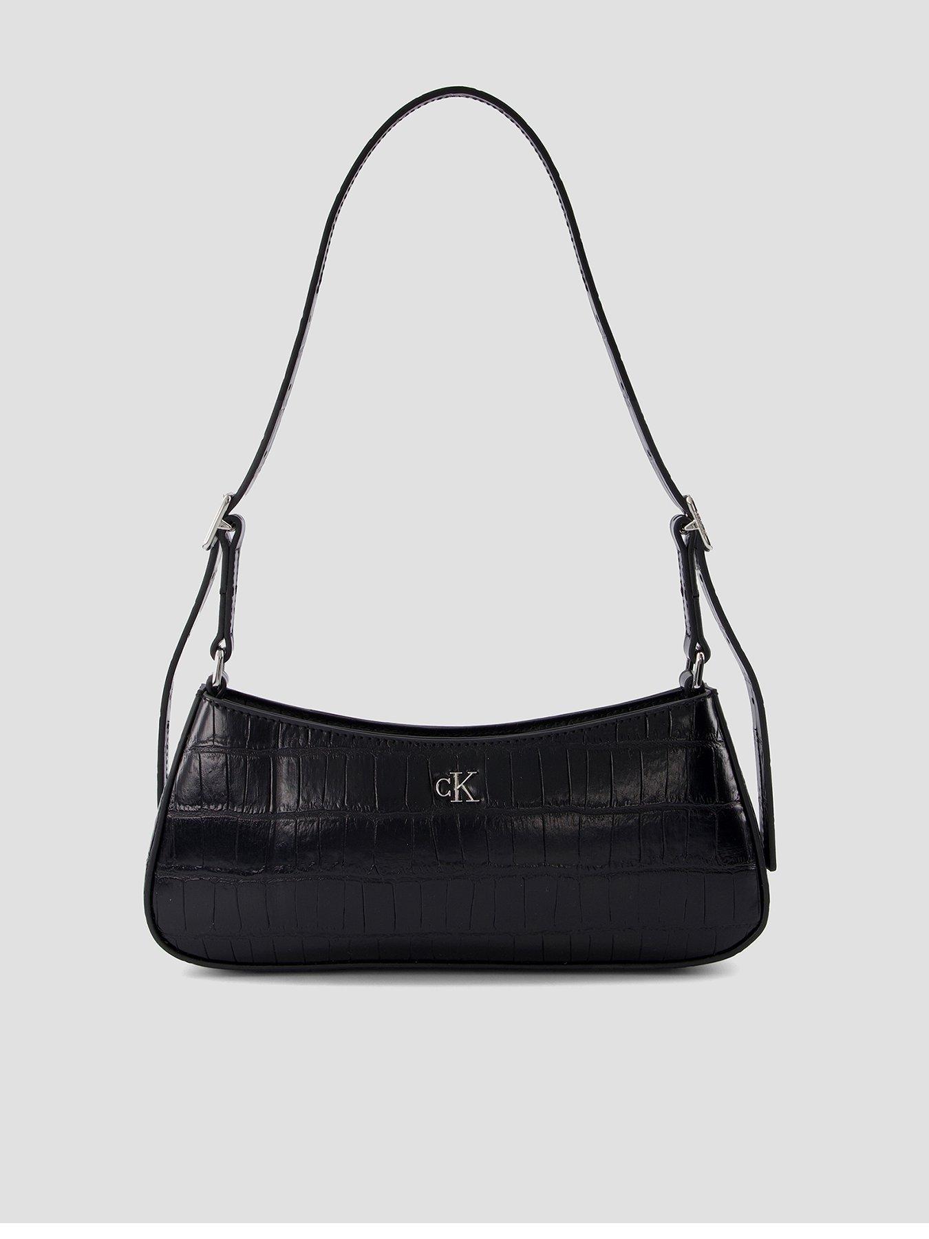Calvin Klein Ck Croc Small Shoulder Bag
