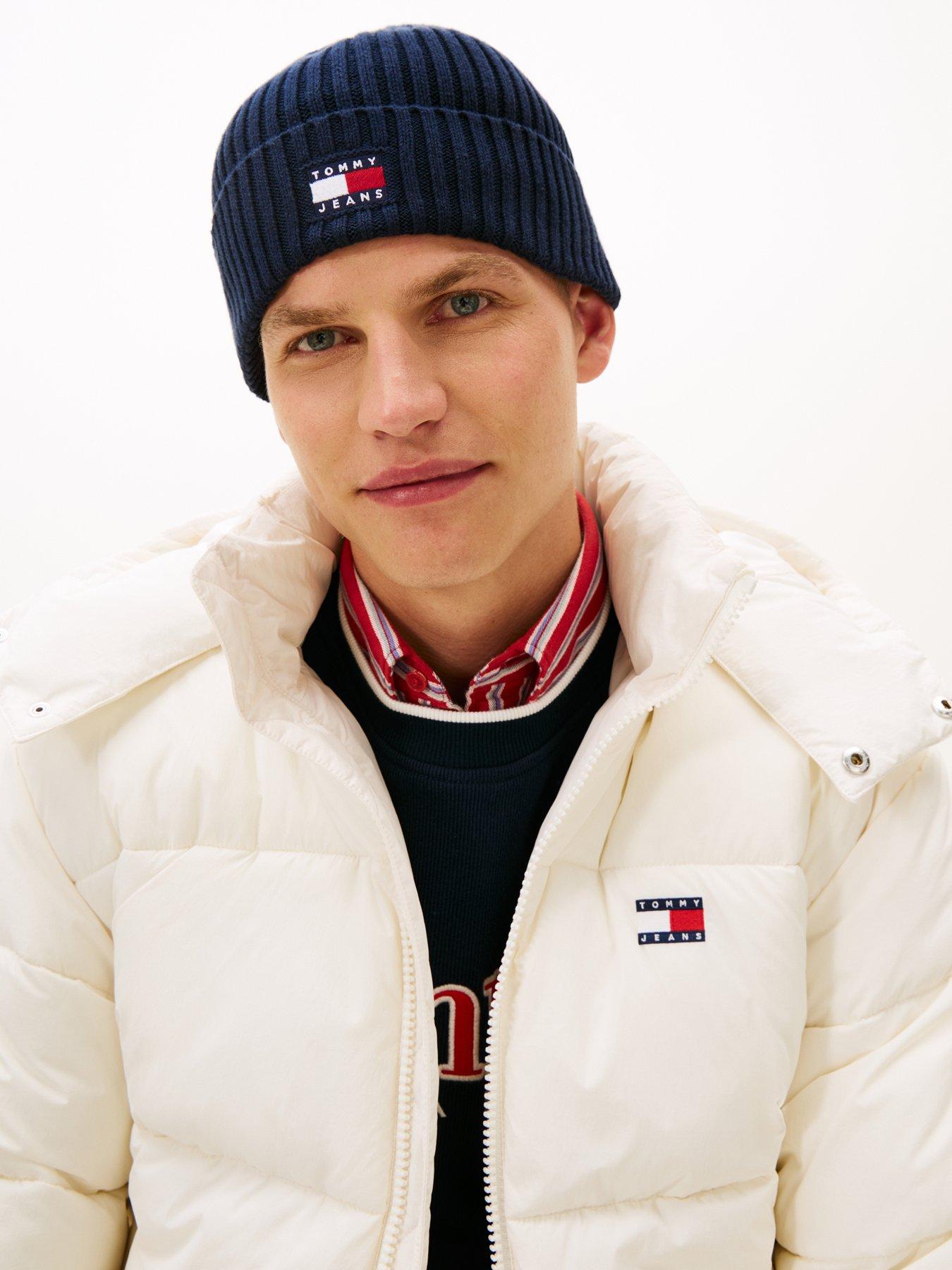 Image 2 of 4 of Tommy Jeans Heritage Core Beanie - Blue