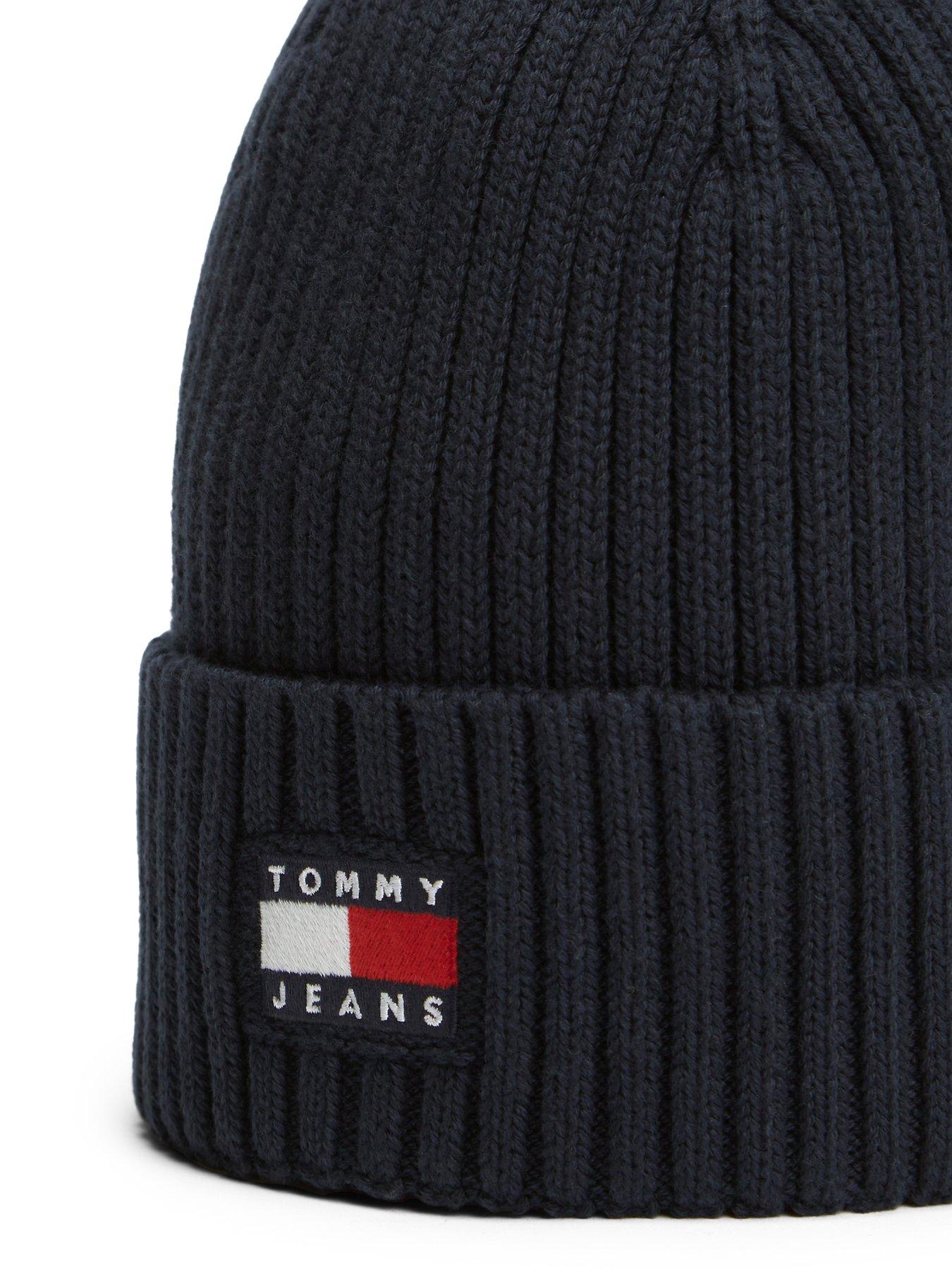 Image 4 of 4 of Tommy Jeans Heritage Core Beanie - Blue