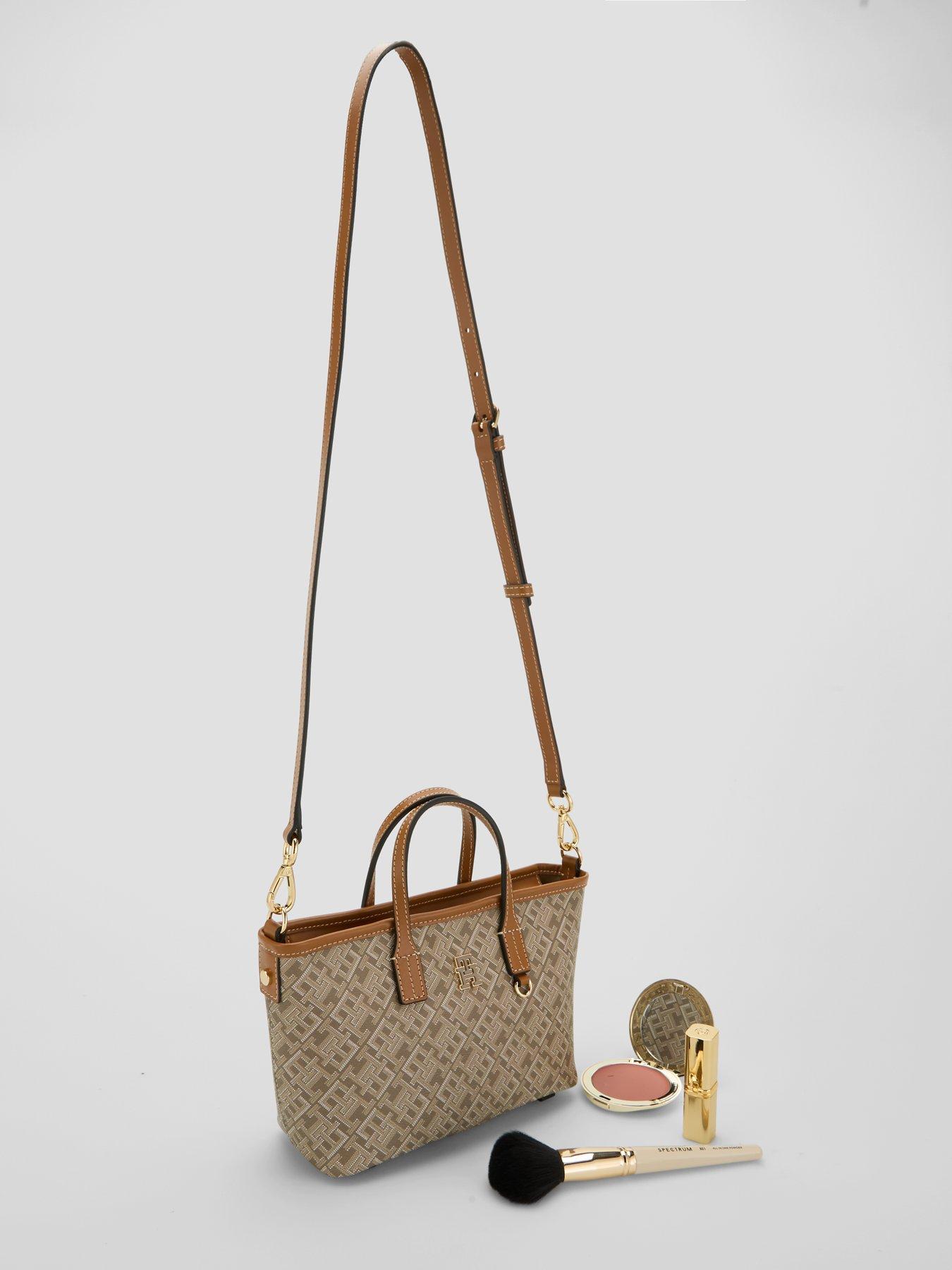 Image 2 of 5 of Tommy Hilfiger Monoplay Crossbody Tote Bag - Beige