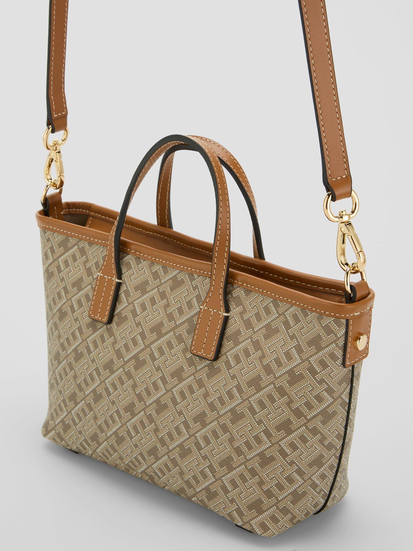 Image 3 of 5 of Tommy Hilfiger Monoplay Crossbody Tote Bag - Beige