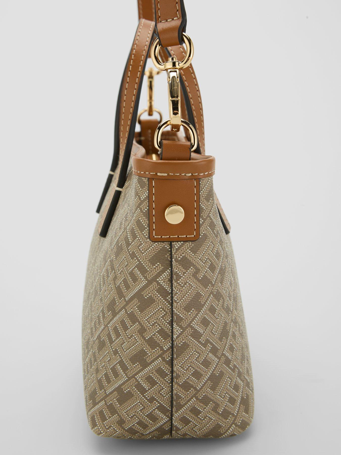 Image 5 of 5 of Tommy Hilfiger Monoplay Crossbody Tote Bag - Beige