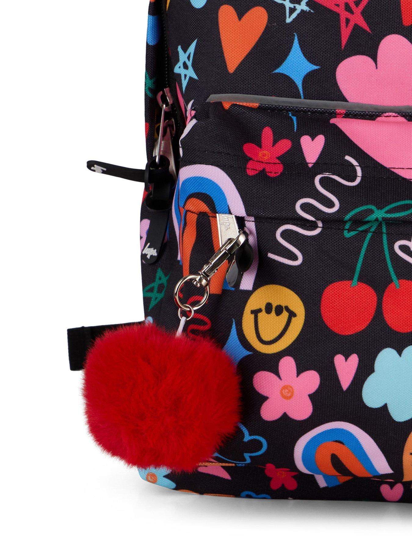 Image 3 of 4 of Hype Happy Days Doodle Backpack - Black