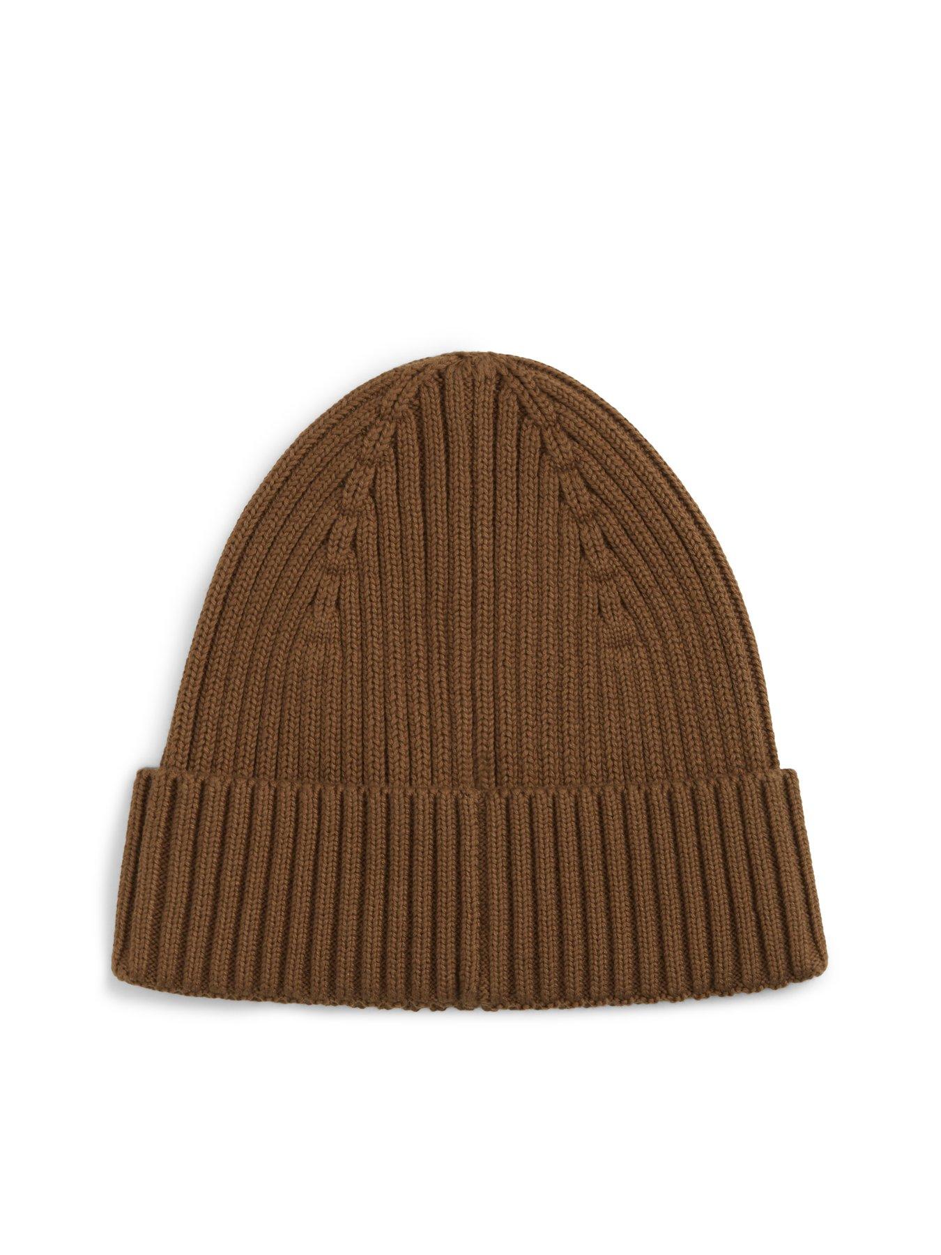 Image 2 of 3 of Tommy Jeans Heritage Logo Ribbed Knit Beanie - Green