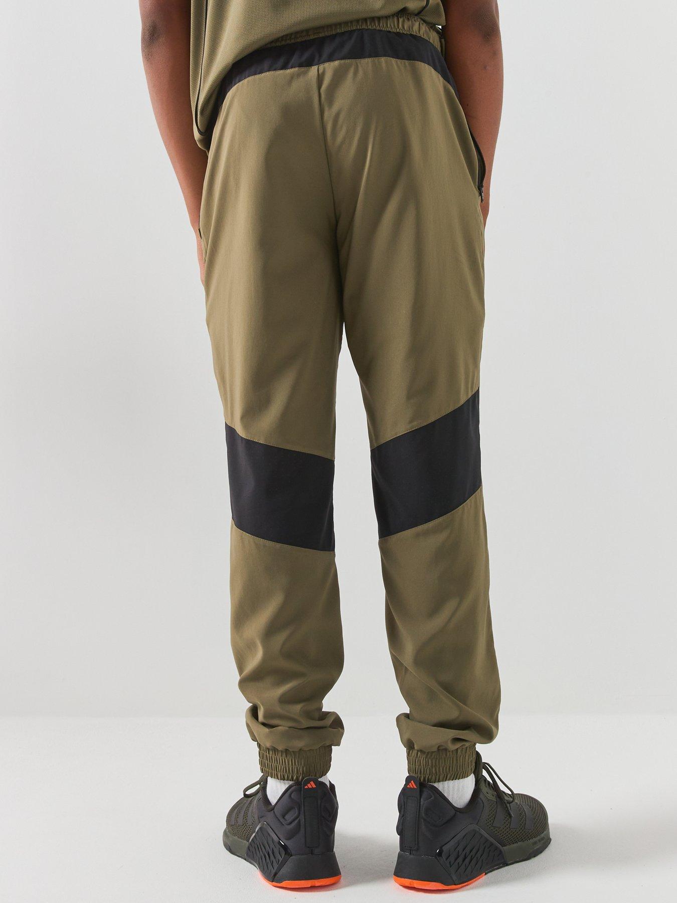 Image 2 of 6 of adidas Junior Boys Tech Apparel Trousers - Green