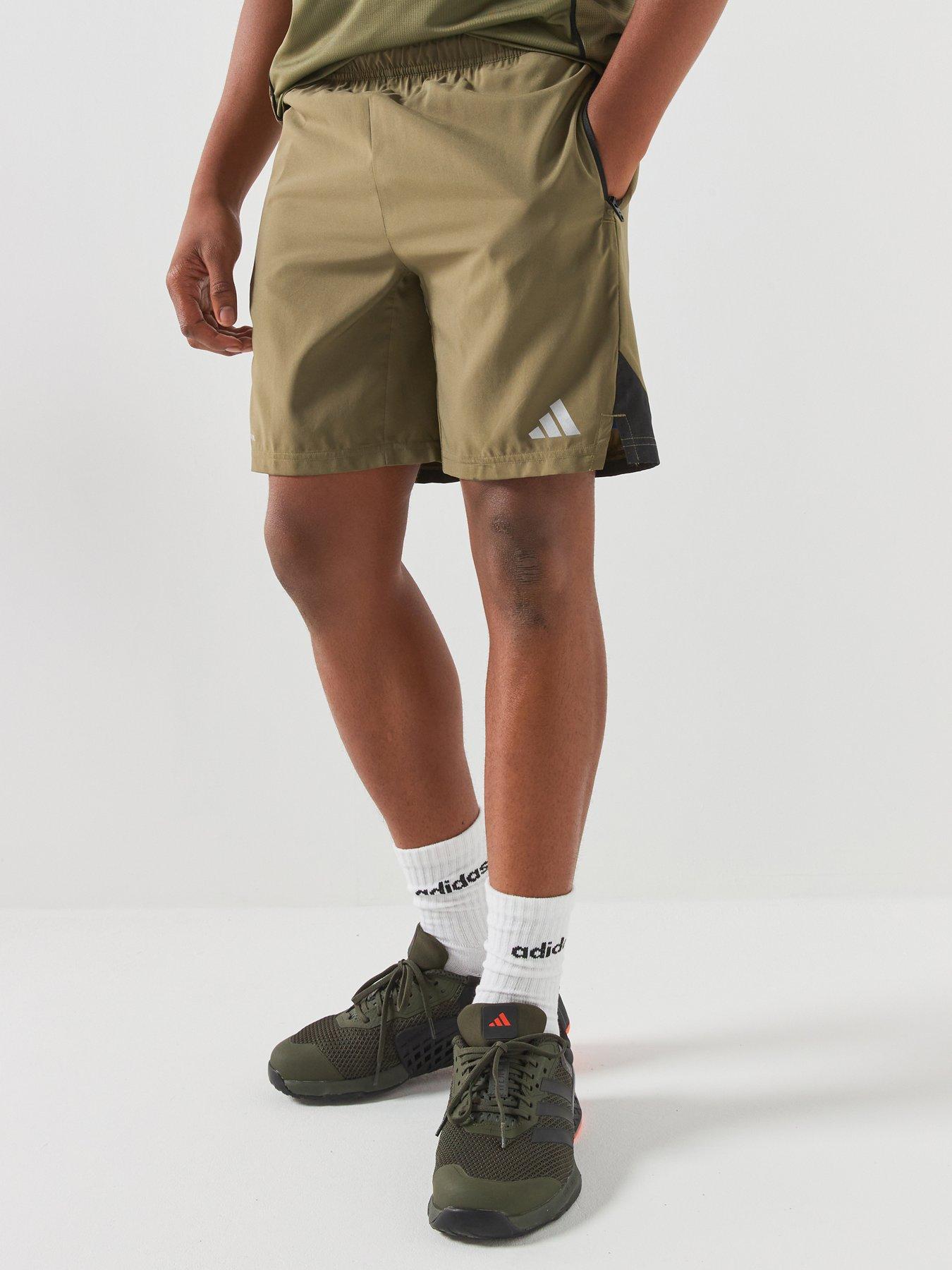 adidas Junior Boys Tech Apparel Shorts - Green