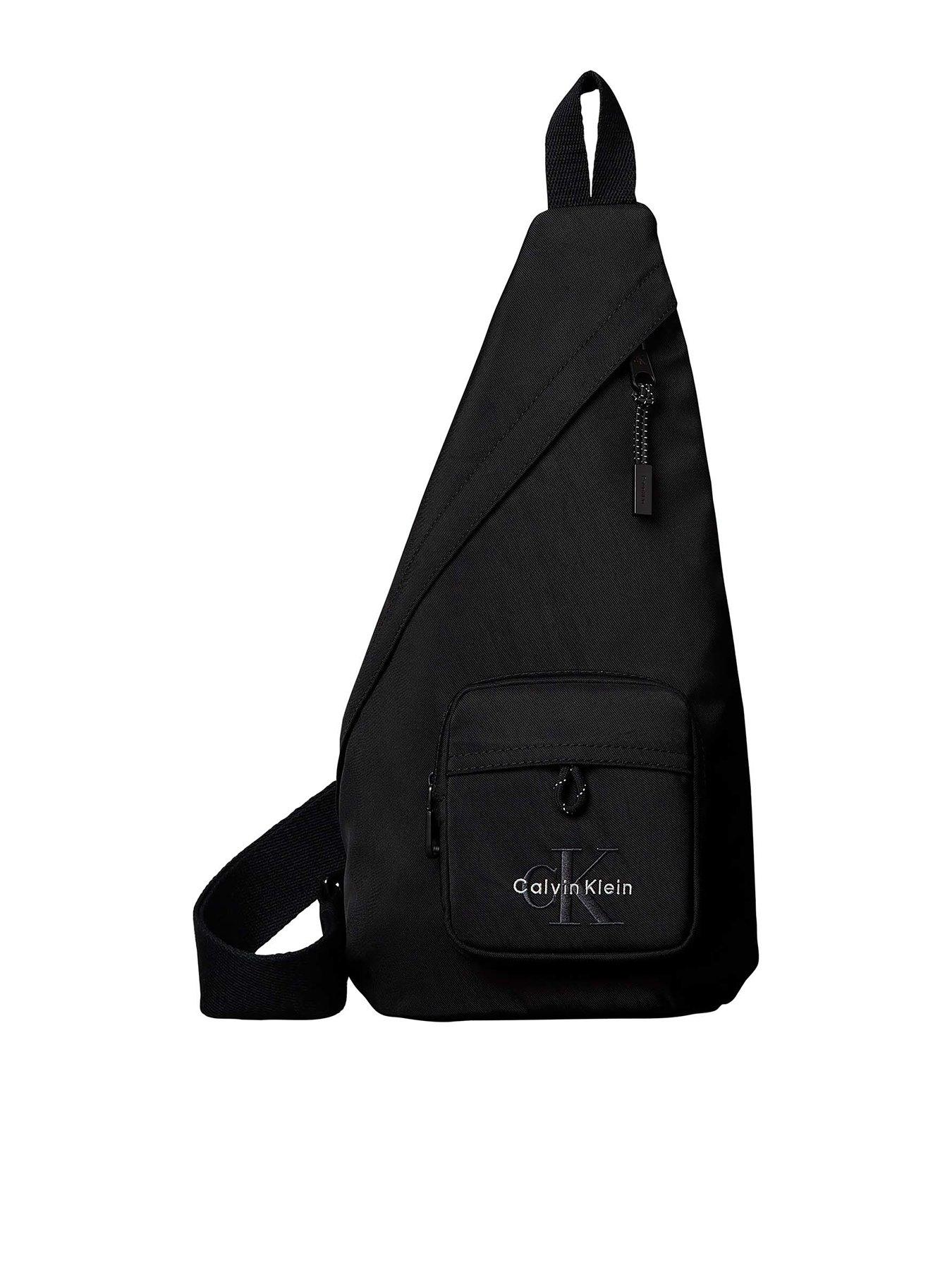 Calvin Klein Bold Sling Crossbody Bag - Black