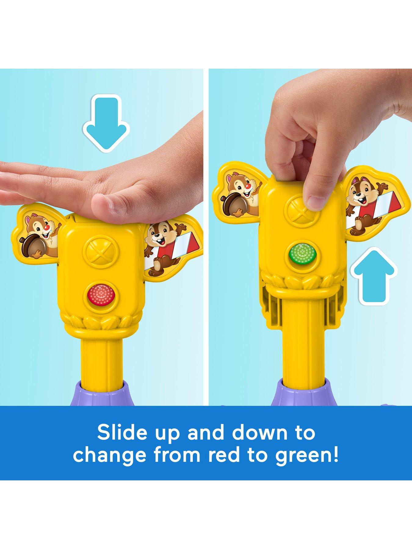 Image 5 of 7 of Fisher-Price Little People Mickey &amp; Minnie Musical Train Push-Along Toy with Sounds &amp; Figures