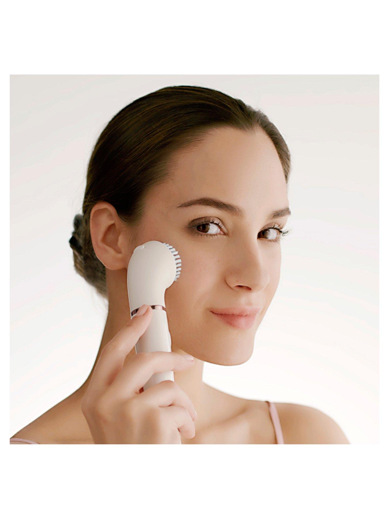 Image 5 of 6 of Braun FaceSpa Pro 911 Facial Epilator 3-in-1 White/Bronze