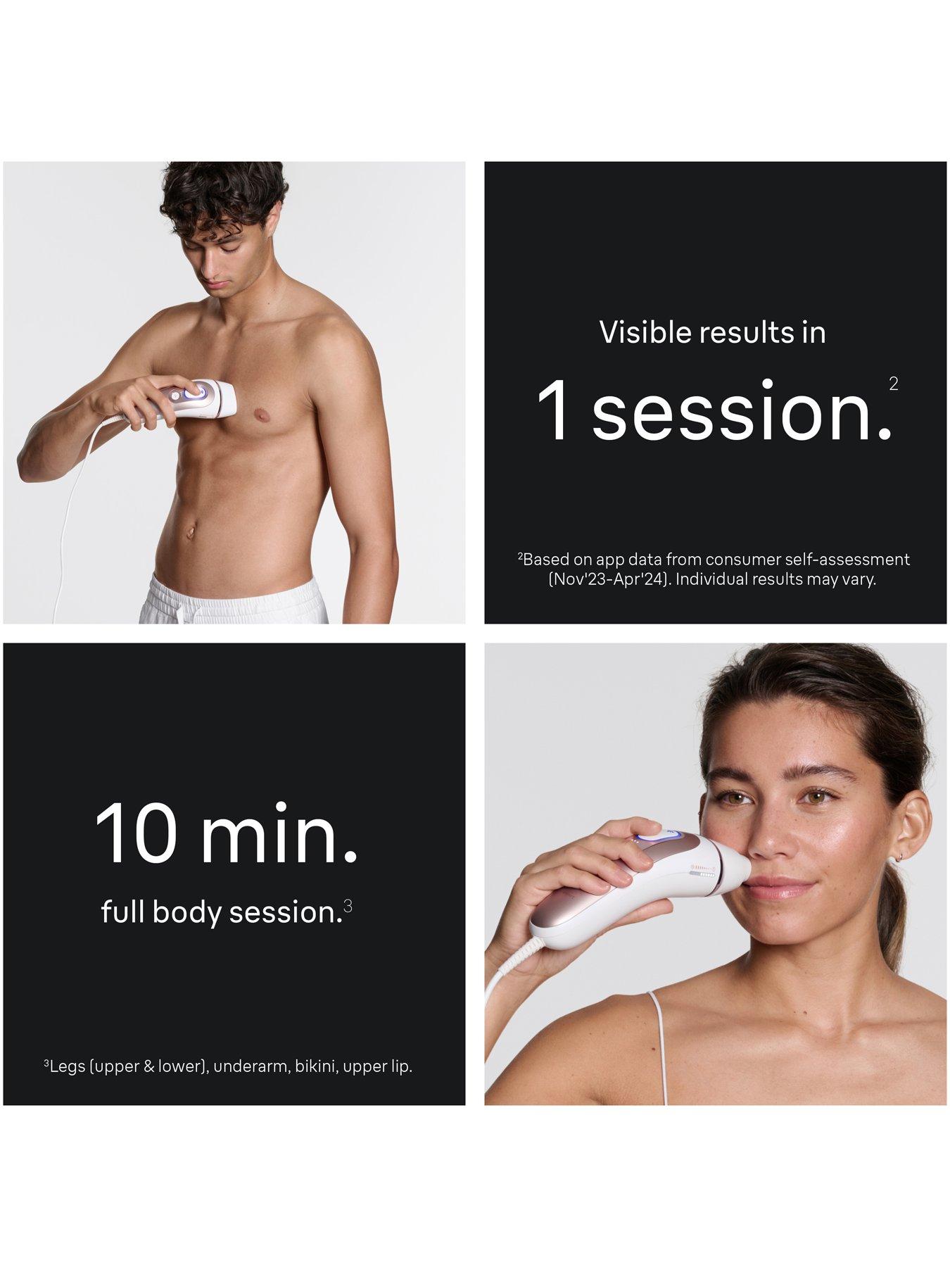 Image 4 of 7 of Braun Smart IPL Skin i-expert, At Home Hair Removal, With Free App, 2 Smart Heads, PL7211