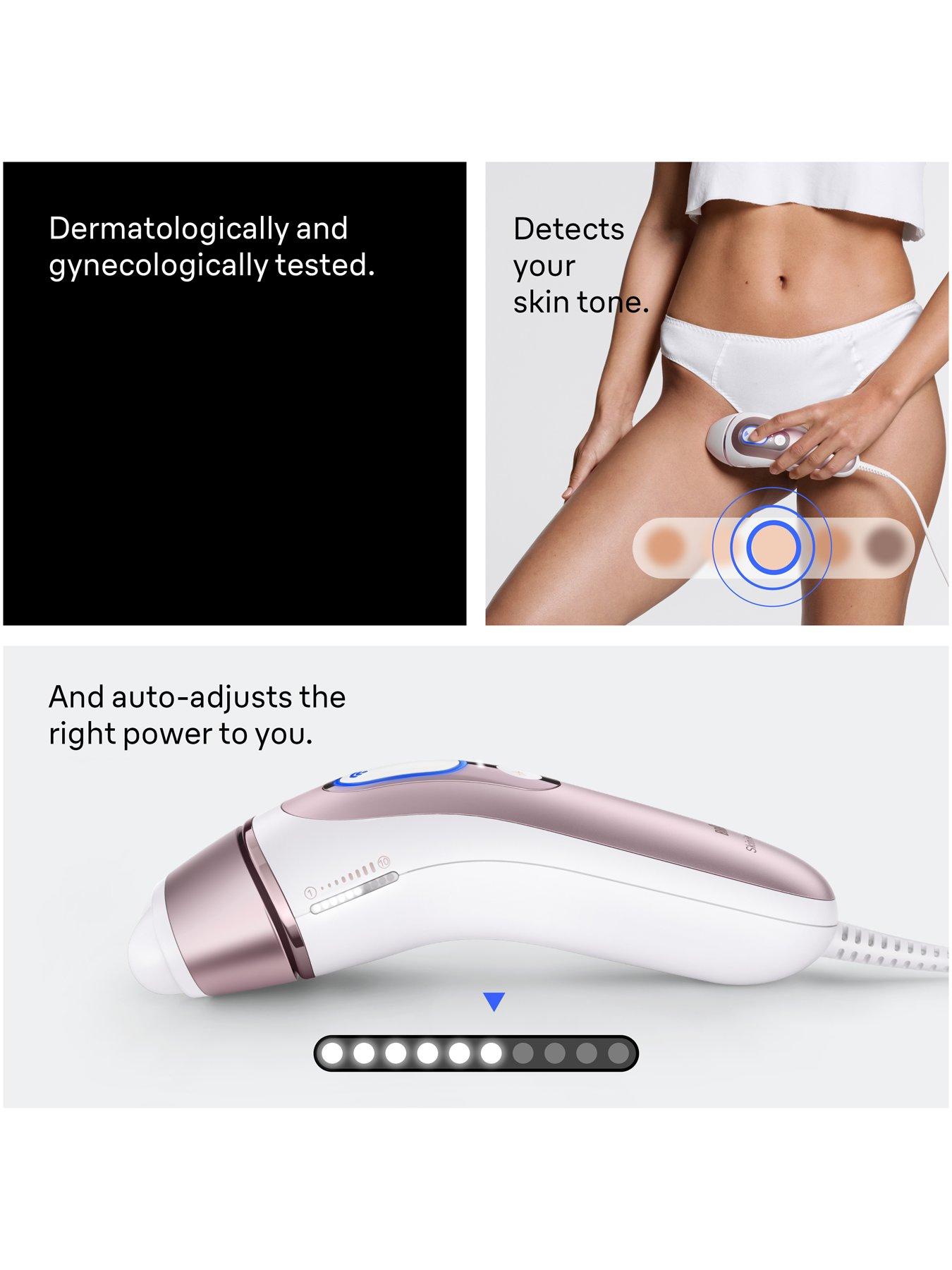 Image 7 of 7 of Braun Smart IPL Skin i-expert, At Home Hair Removal, With Free App, 2 Smart Heads, PL7211
