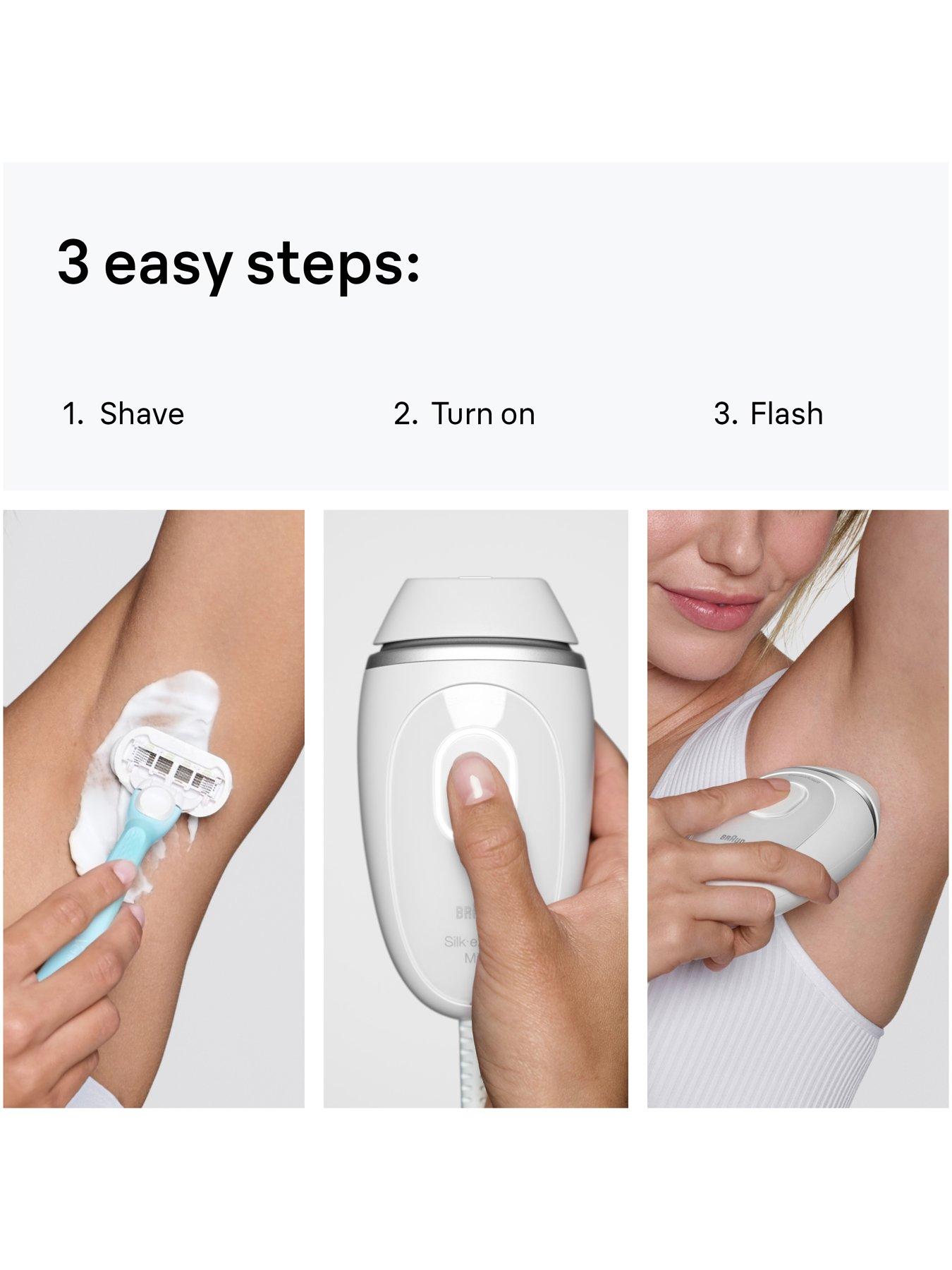 Image 5 of 7 of Braun IPL Silk-expert Mini, At Home Hair Removal, PL1114