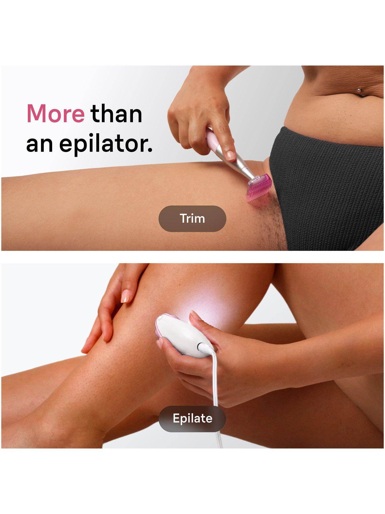 Image 6 of 7 of Braun Silk-epil 3, Corded Epilator, Lasting Smooth Skin, 3-202, Pink
