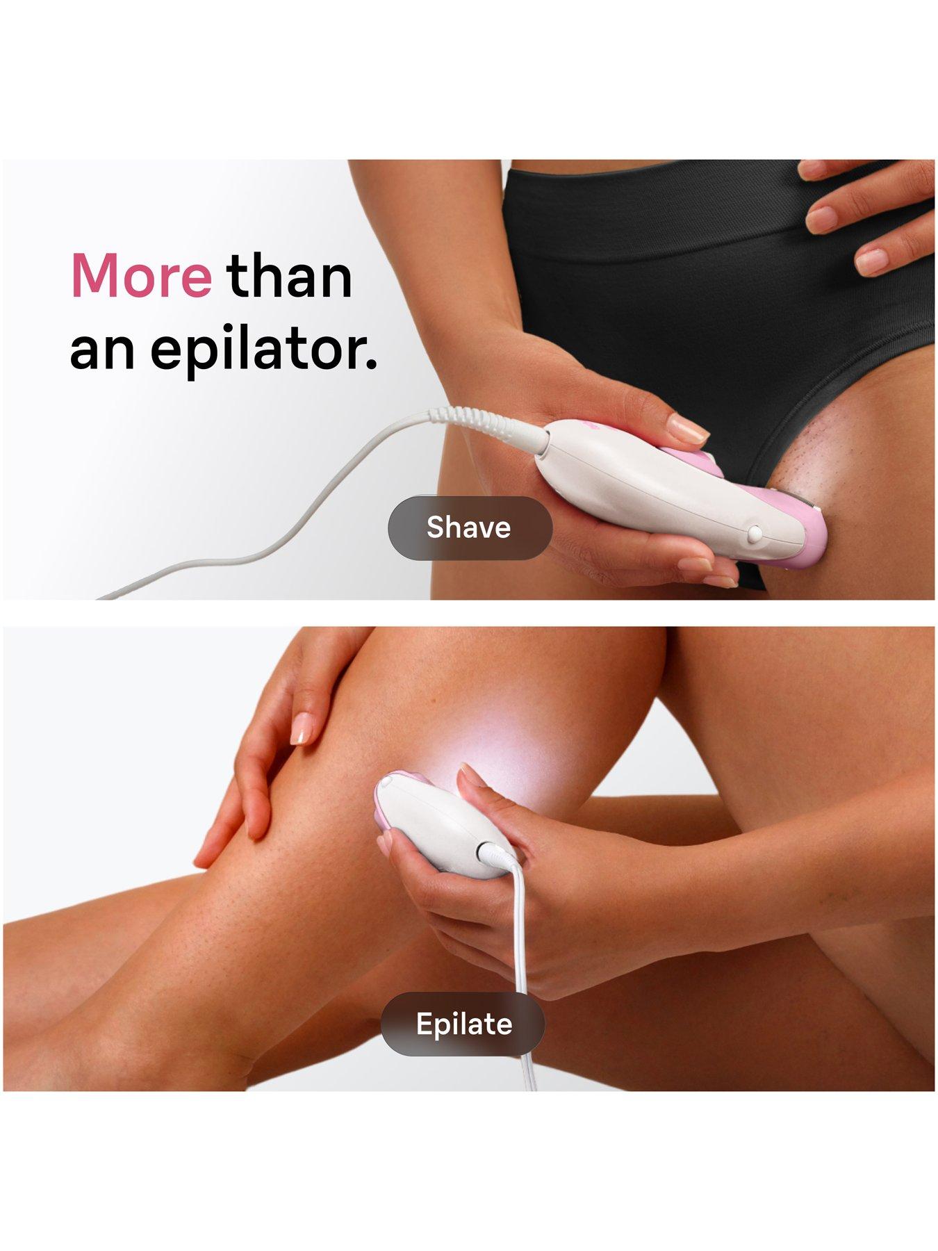 Image 6 of 7 of Braun Silk-epil 3, Corded Epilator, Lasting Smooth Skin, 3-031, Pink