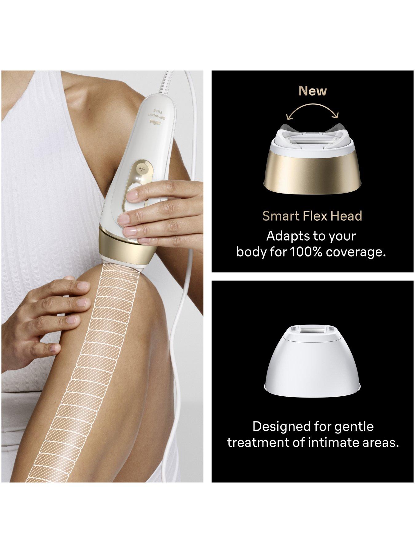 Image 5 of 7 of Braun IPL Silk-expert Pro 5, At Home Hair Removal, 2 Attachment Heads, PL5221