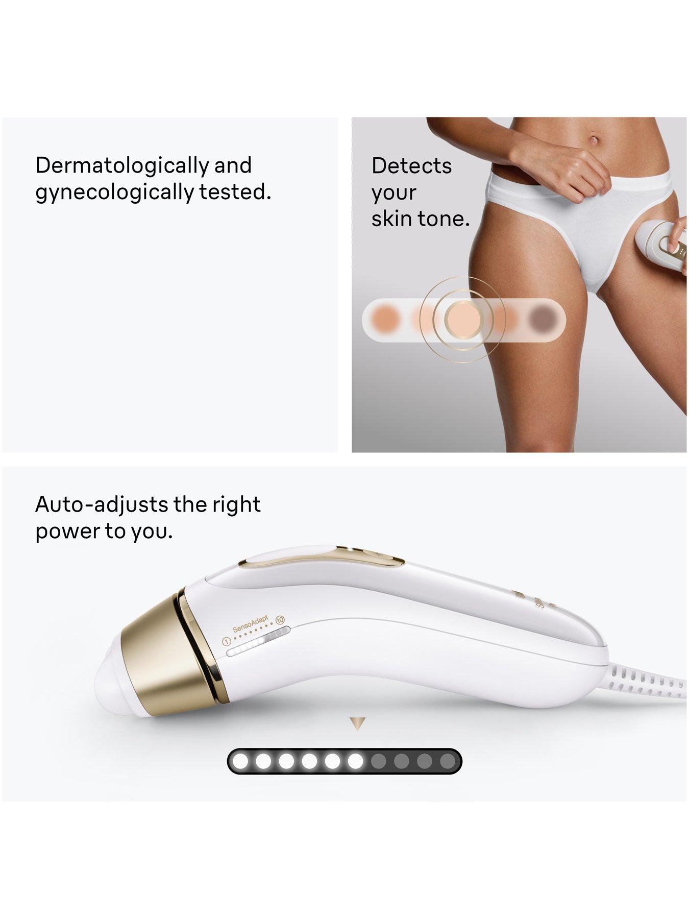 Image 6 of 7 of Braun IPL Silk-expert Pro 5, At Home Hair Removal, 2 Attachment Heads, PL5221