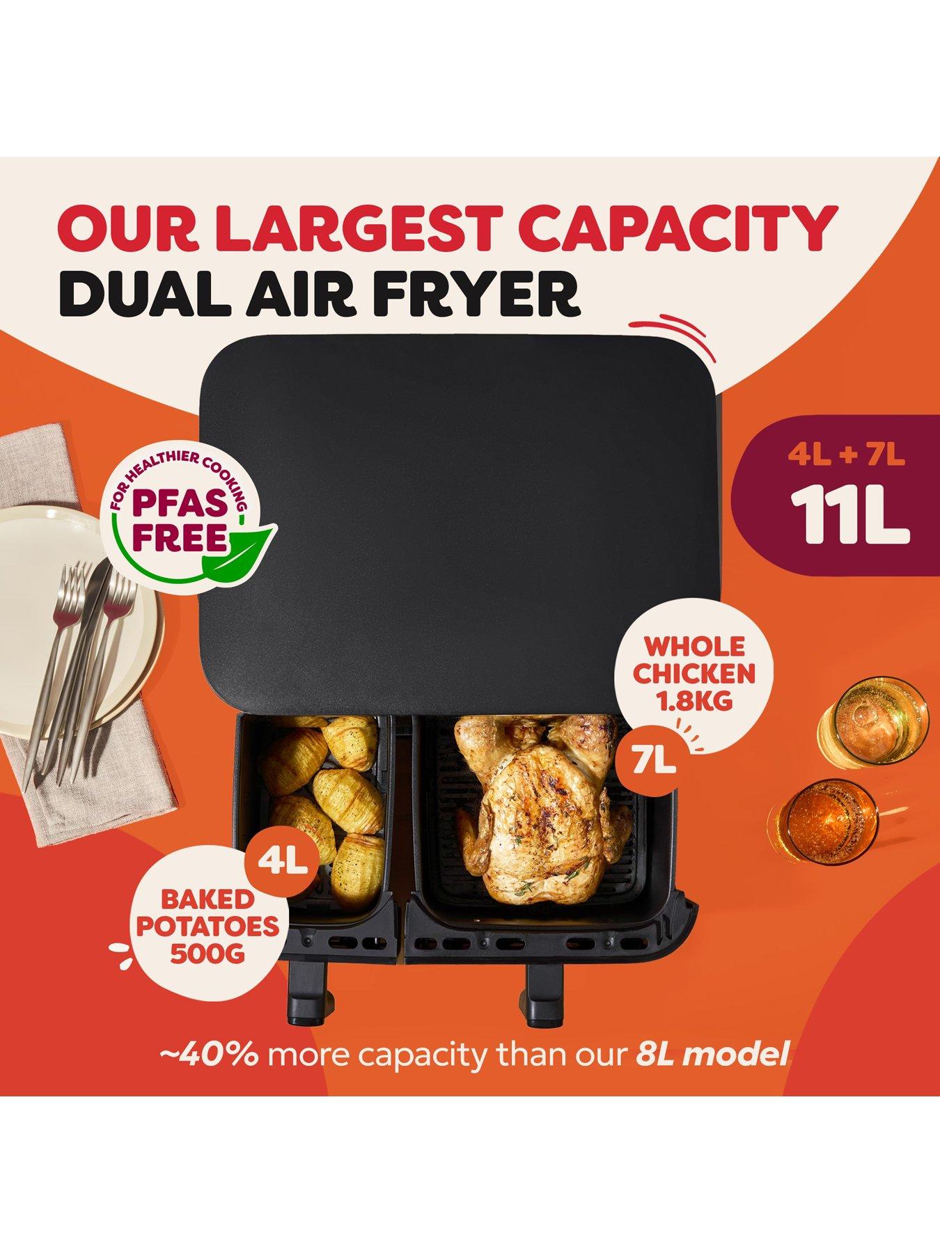Image 5 of 8 of Instant Pot Vortex Dual 11L PFAS-Free Air Fryer