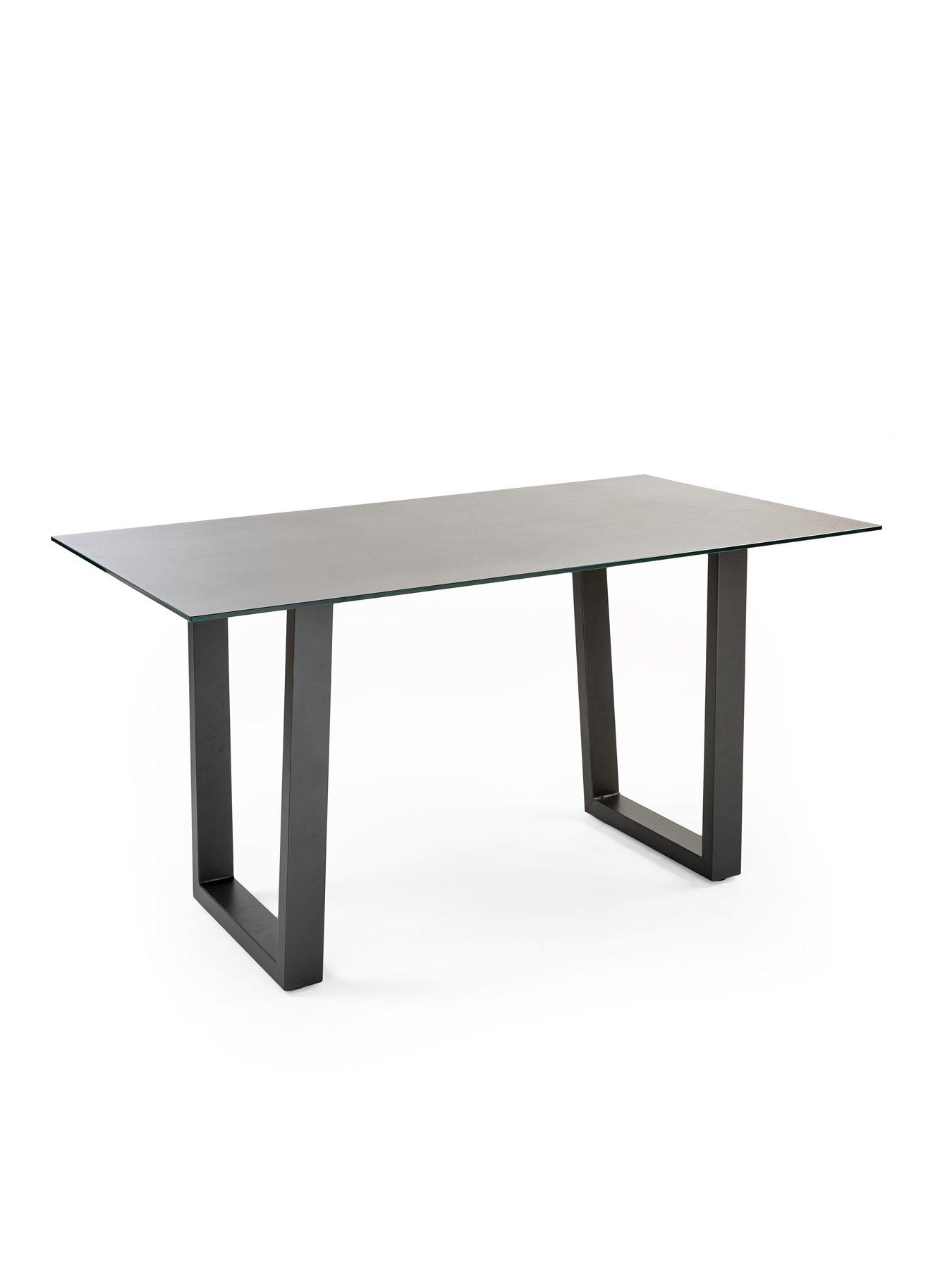 Image 4 of 6 of The Very Collection Bennett Table &amp; Boucle Bench Dining Set - FSC&reg; Certified