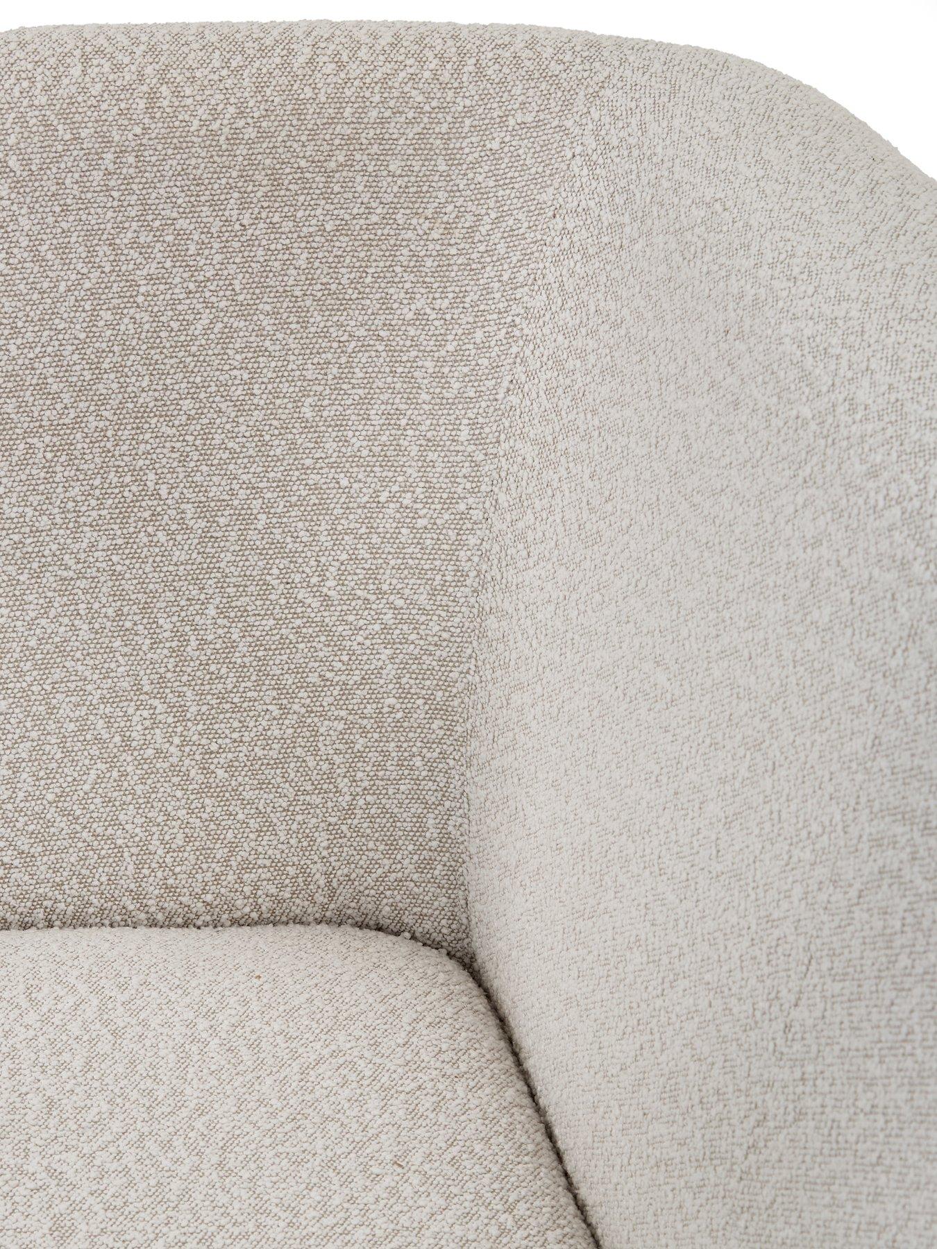 Image 5 of 6 of The Very Collection Bennett Table &amp; Boucle Bench Dining Set - FSC&reg; Certified