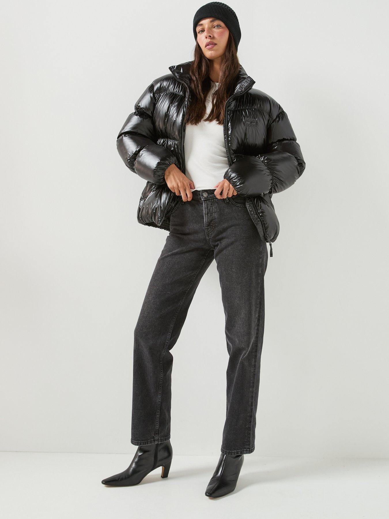 Image 3 of 5 of Tommy Jeans Sophie Low Rise Straight Jeans - Black