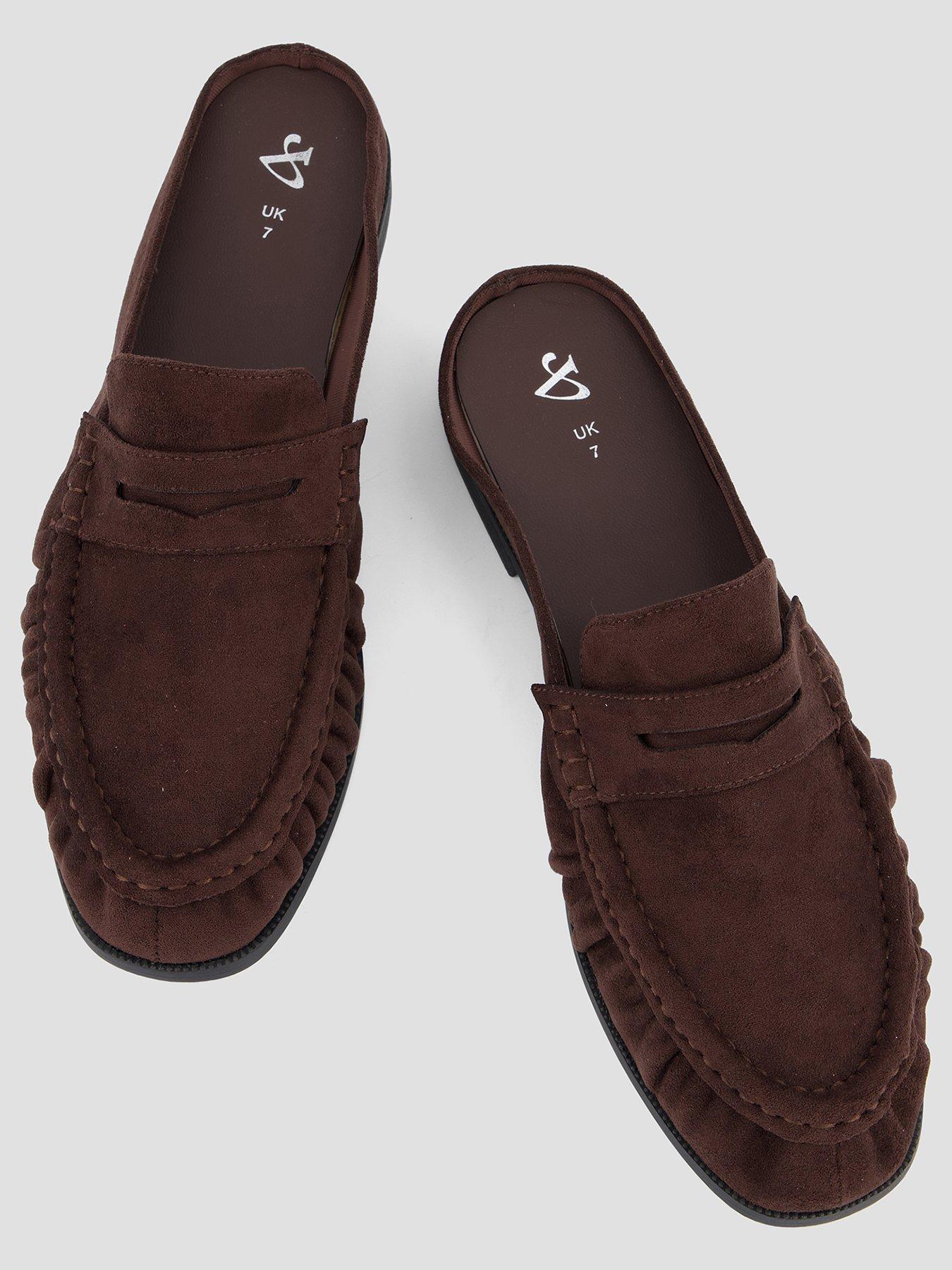 Image 3 of 7 of The Very Collection Mule Loafer - Brown
