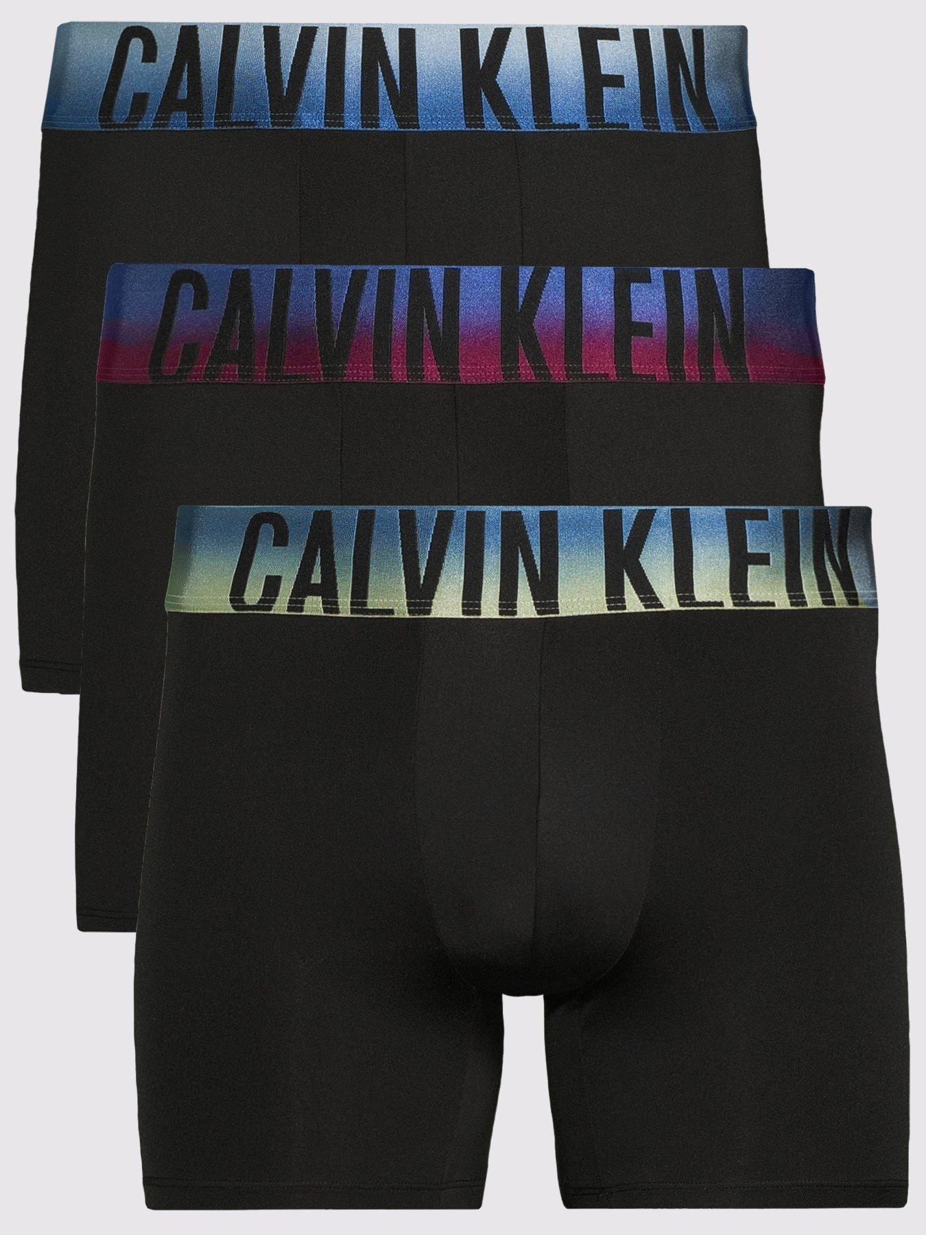 Image 1 of 3 of Calvin Klein 3 Pack Boxer Brief - Black