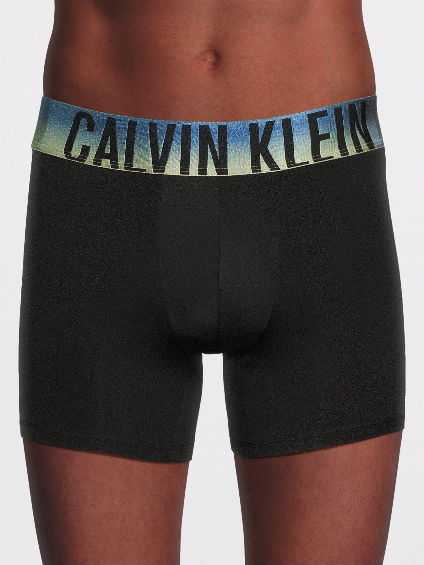 Image 2 of 3 of Calvin Klein 3 Pack Boxer Brief - Black
