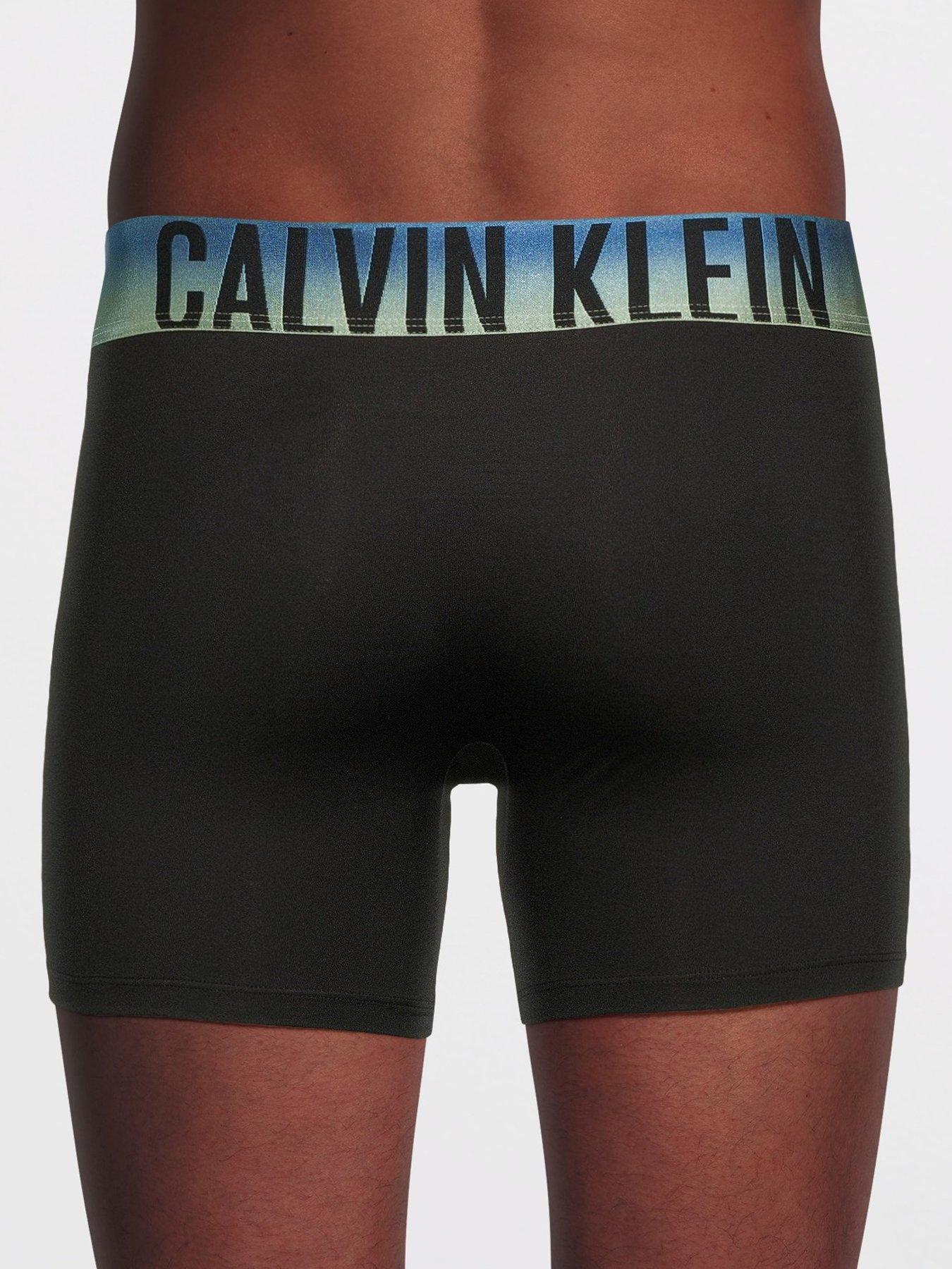 Image 3 of 3 of Calvin Klein 3 Pack Boxer Brief - Black