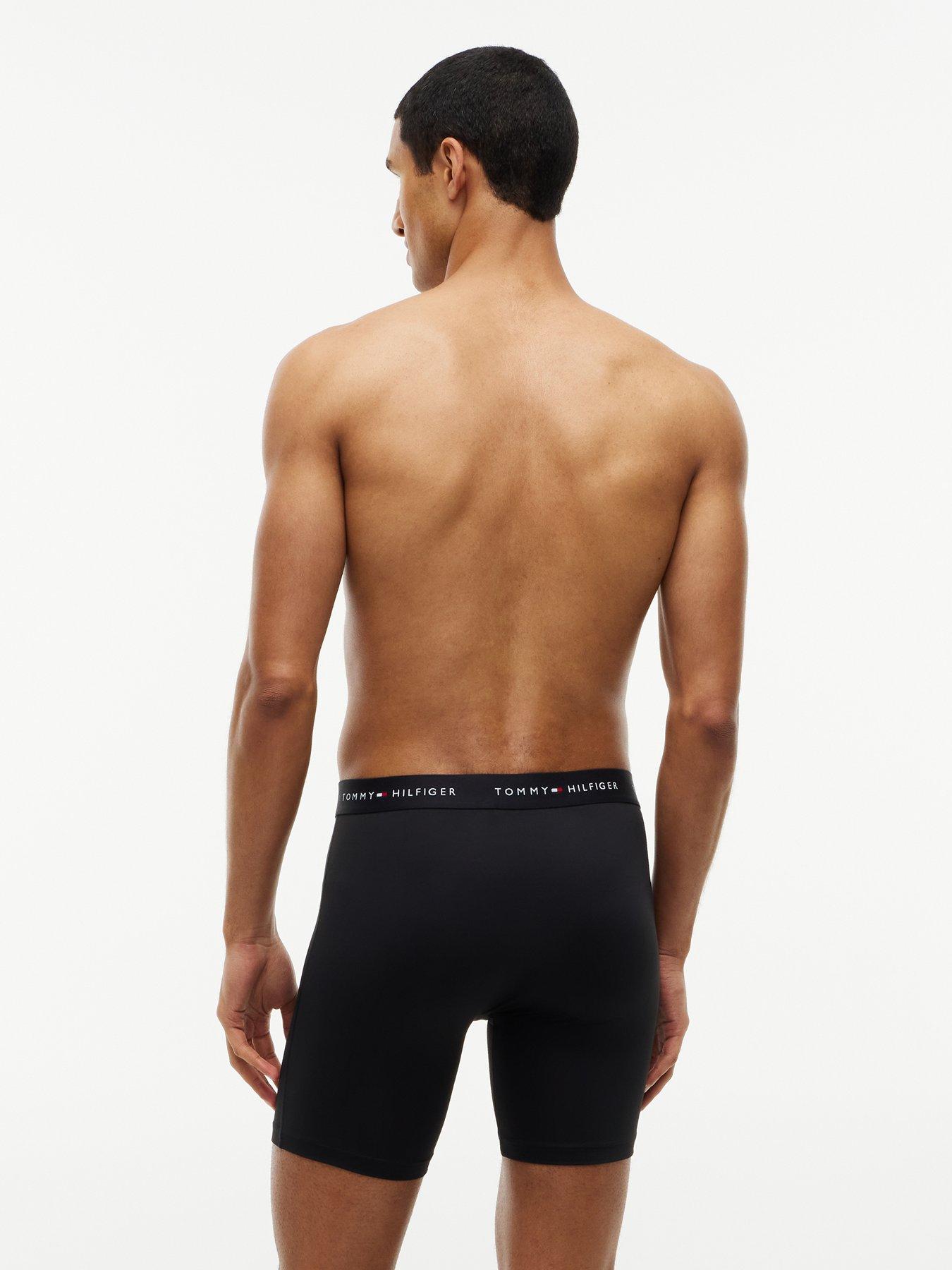 Image 3 of 5 of Tommy Hilfiger Long 3 Pack Boxer Brief - Multi