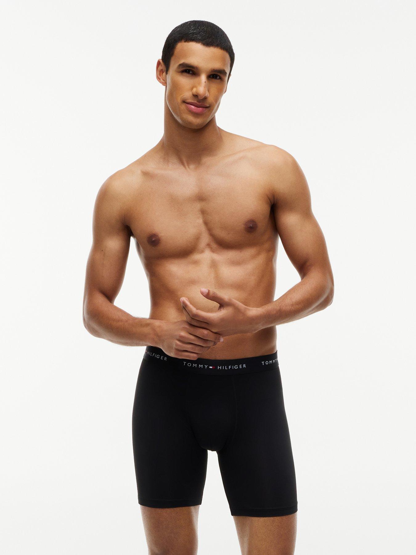 Image 5 of 5 of Tommy Hilfiger Long 3 Pack Boxer Brief - Multi