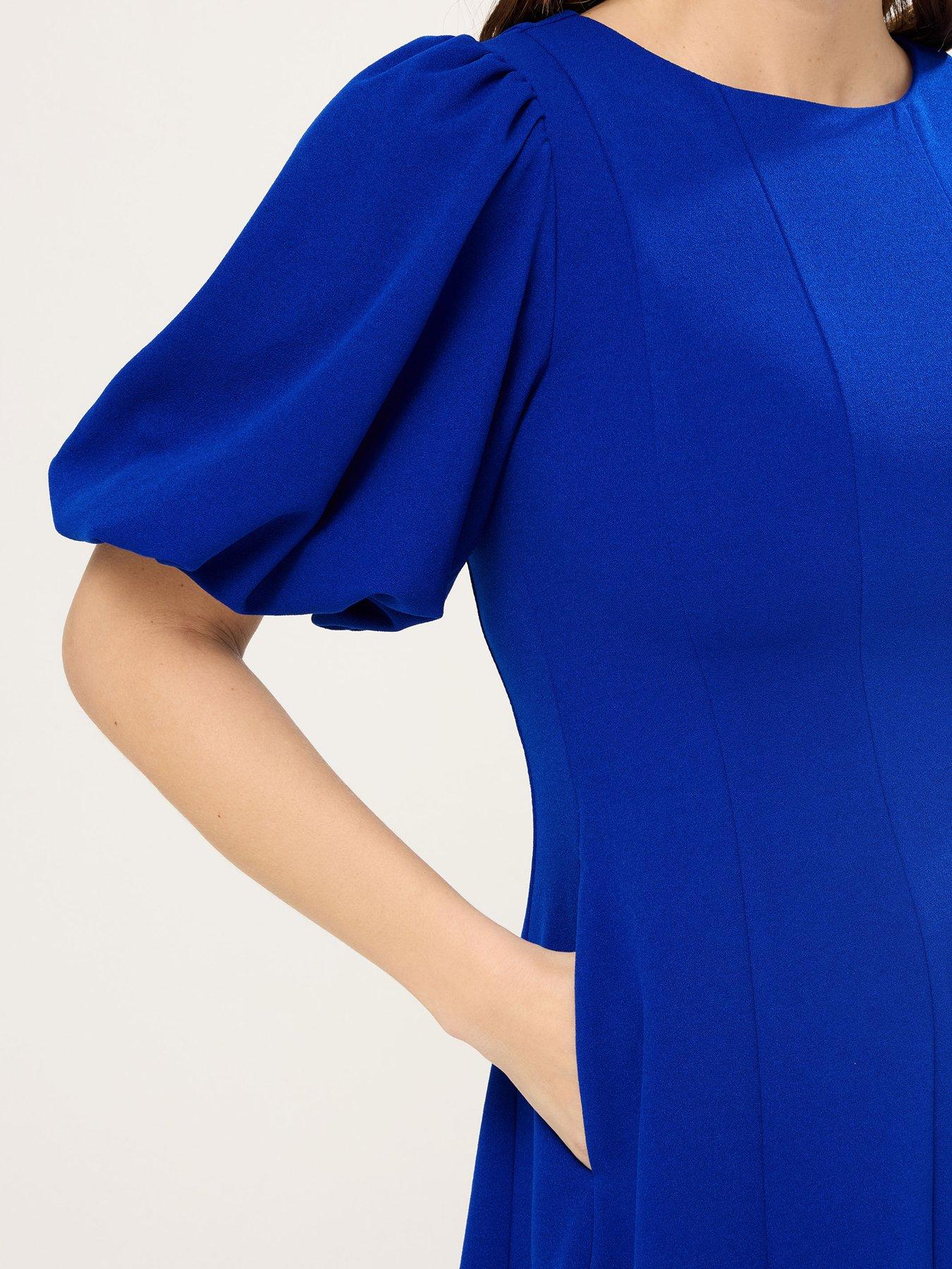 Image 5 of 6 of Star by Julien Macdonald Panelled Fit &amp; Flare Dress