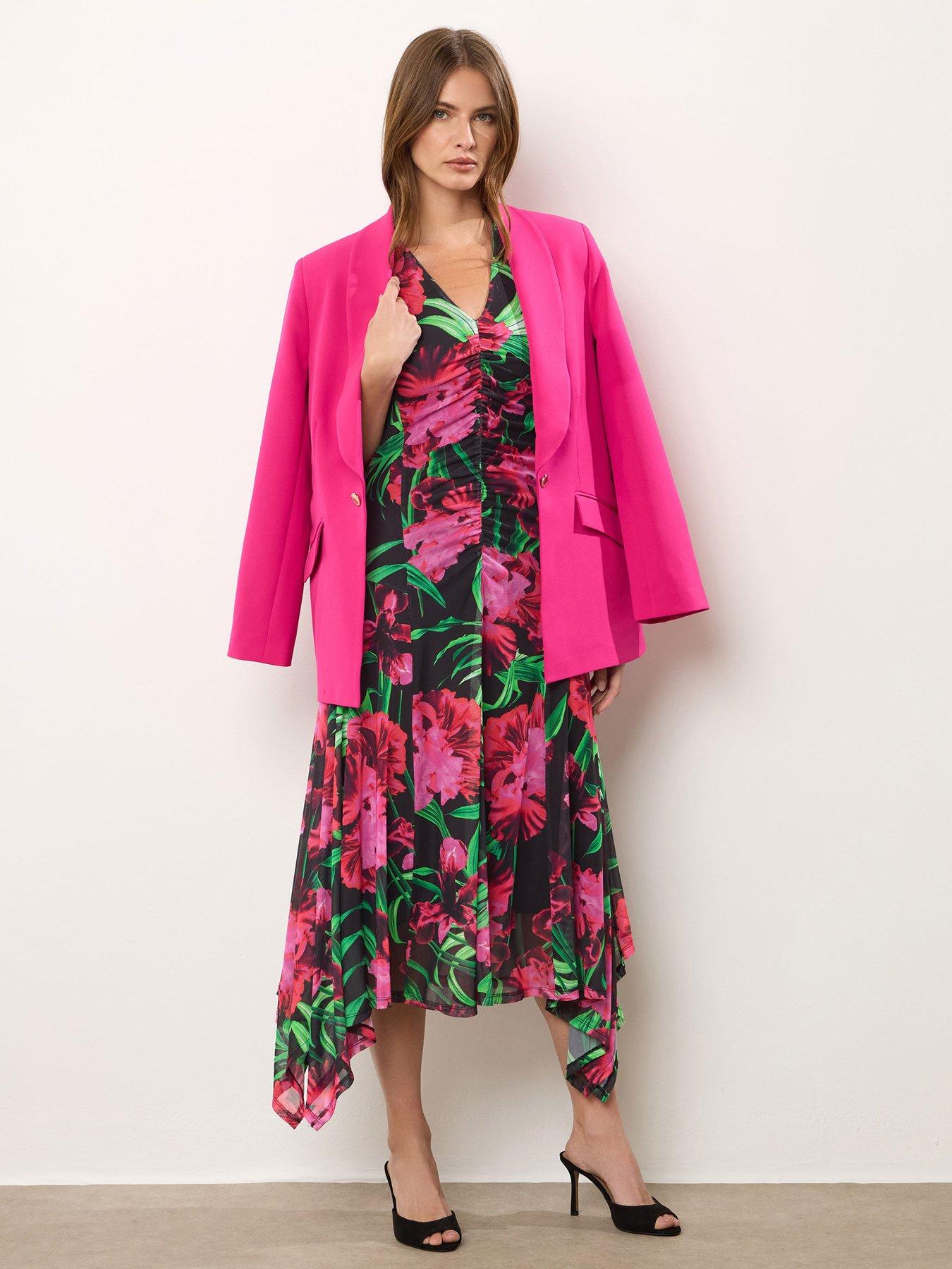 Star by Julien Macdonald Lace Print Dress