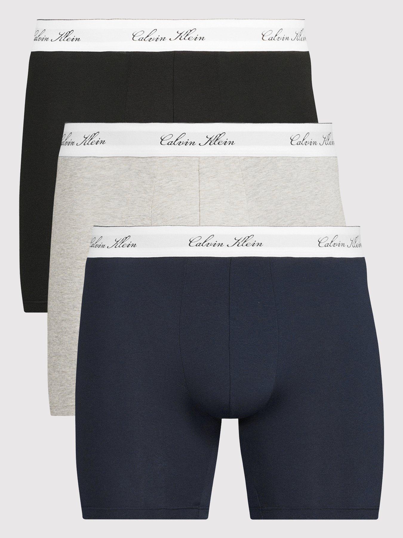 Image 1 of 3 of Calvin Klein 3 Pack Boxer Brief - Assorted