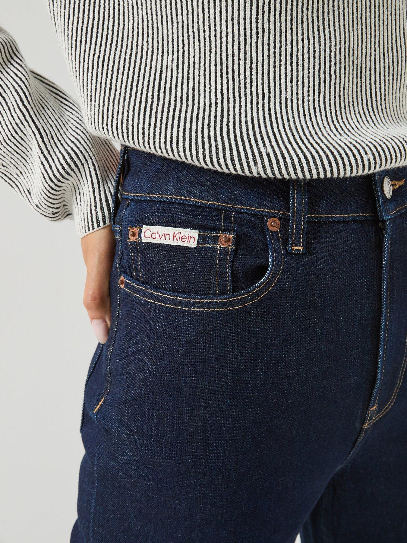 Image 4 of 5 of Calvin Klein Jeans Jeans High Rise Bootcut Jeans - Black