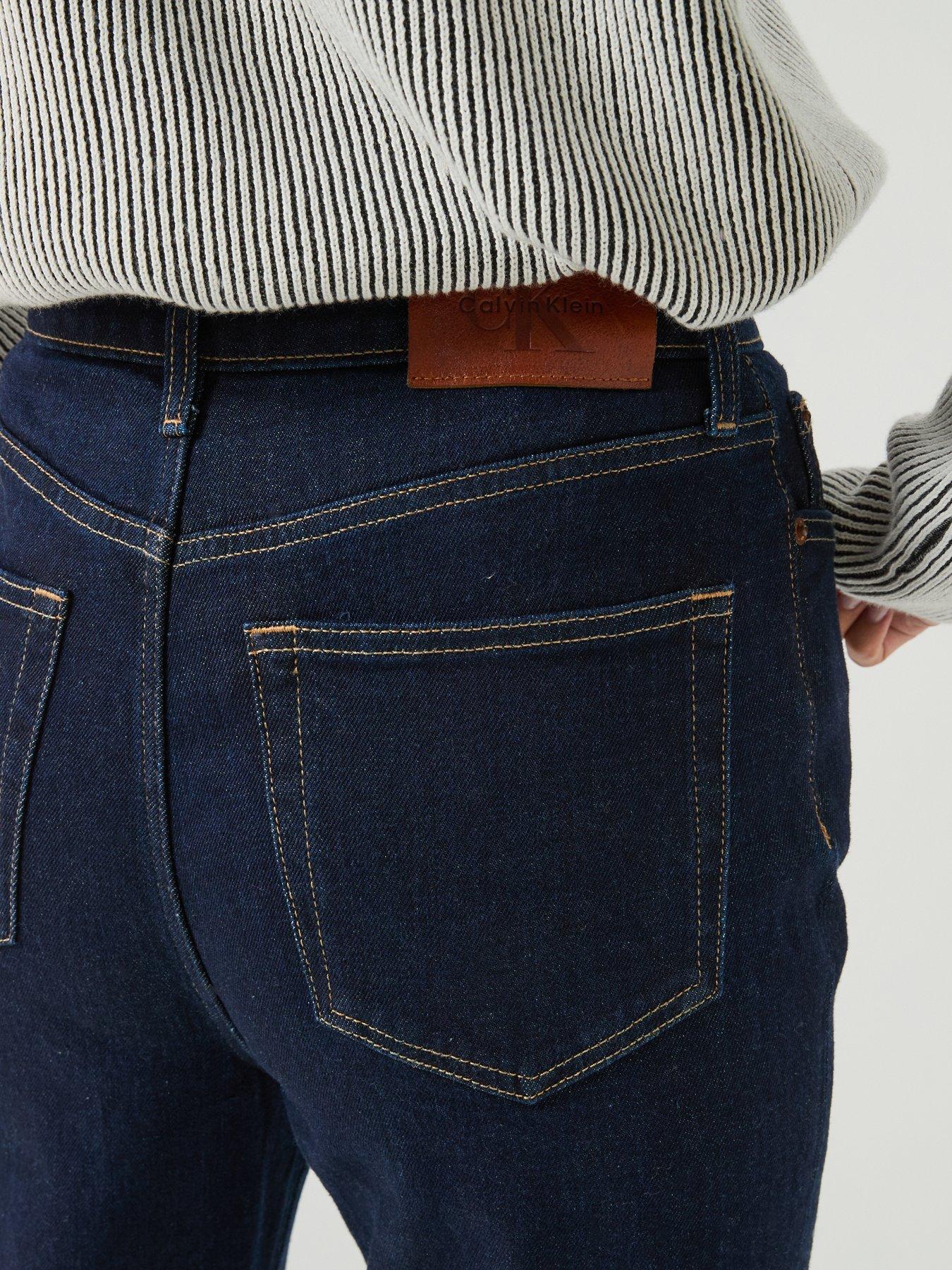 Image 5 of 5 of Calvin Klein Jeans Jeans High Rise Bootcut Jeans - Black