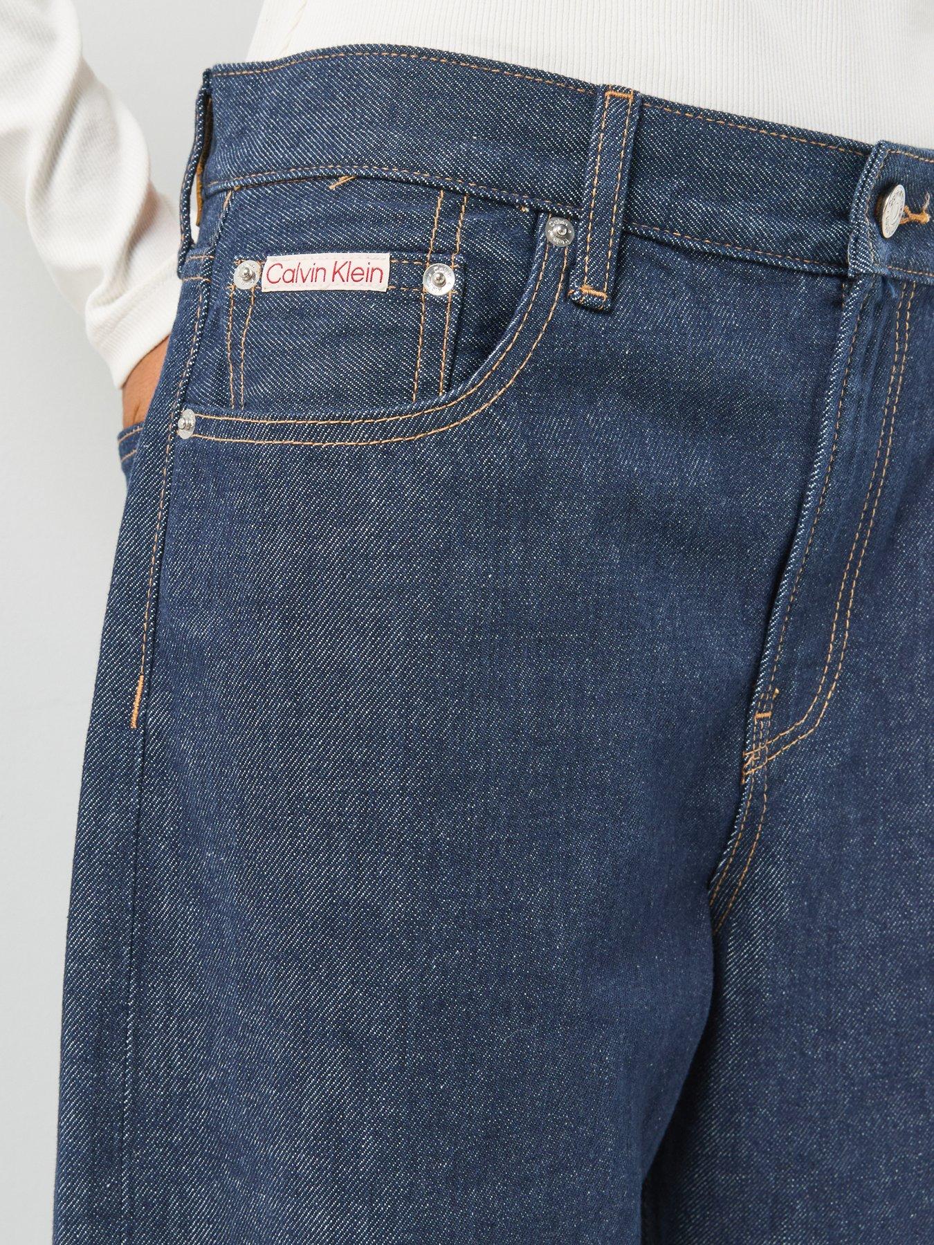 Image 5 of 7 of Calvin Klein Jeans Jeans Low Rise Baggy Jeans - Forever Blue