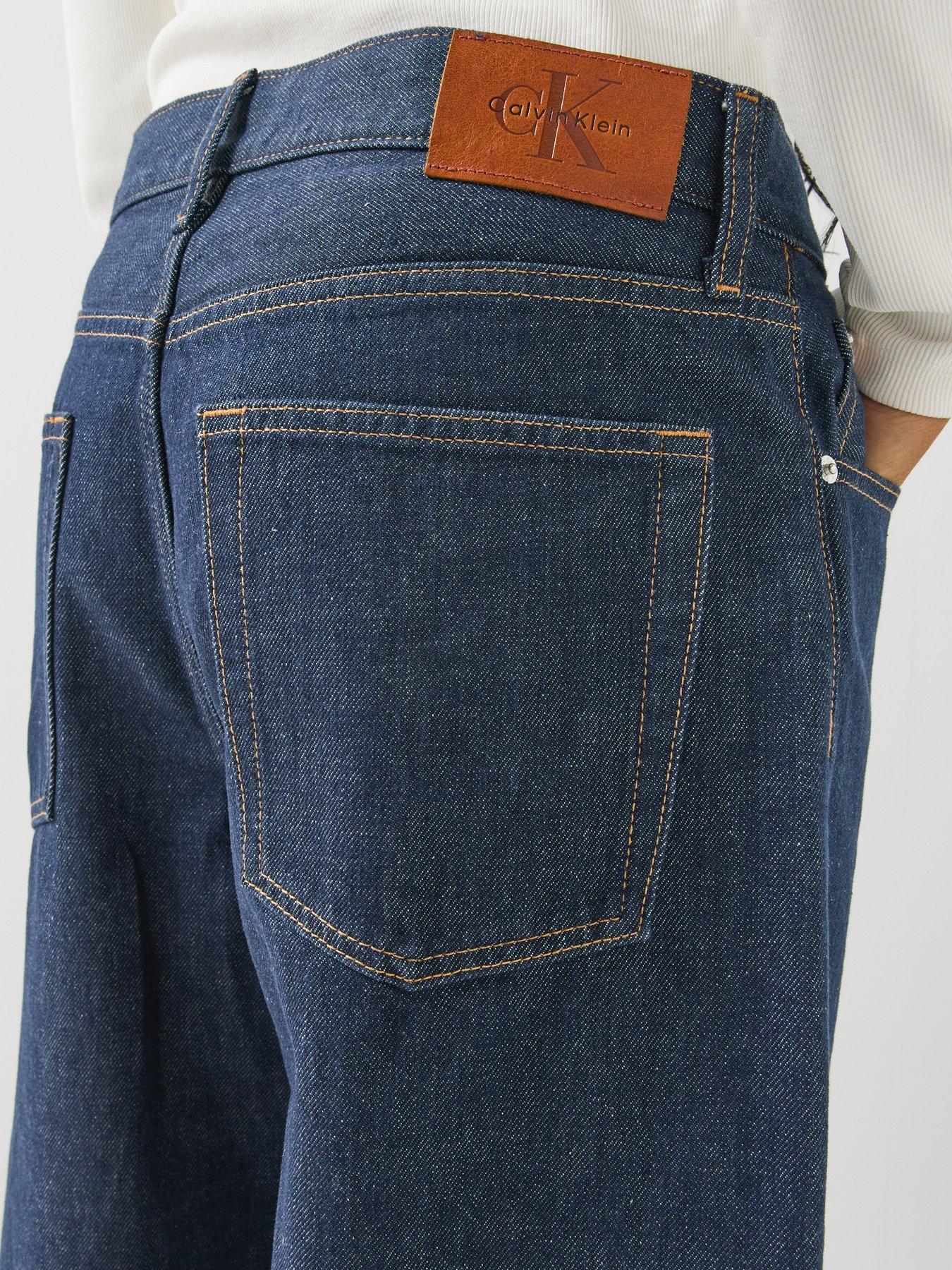 Image 6 of 7 of Calvin Klein Jeans Jeans Low Rise Baggy Jeans - Forever Blue