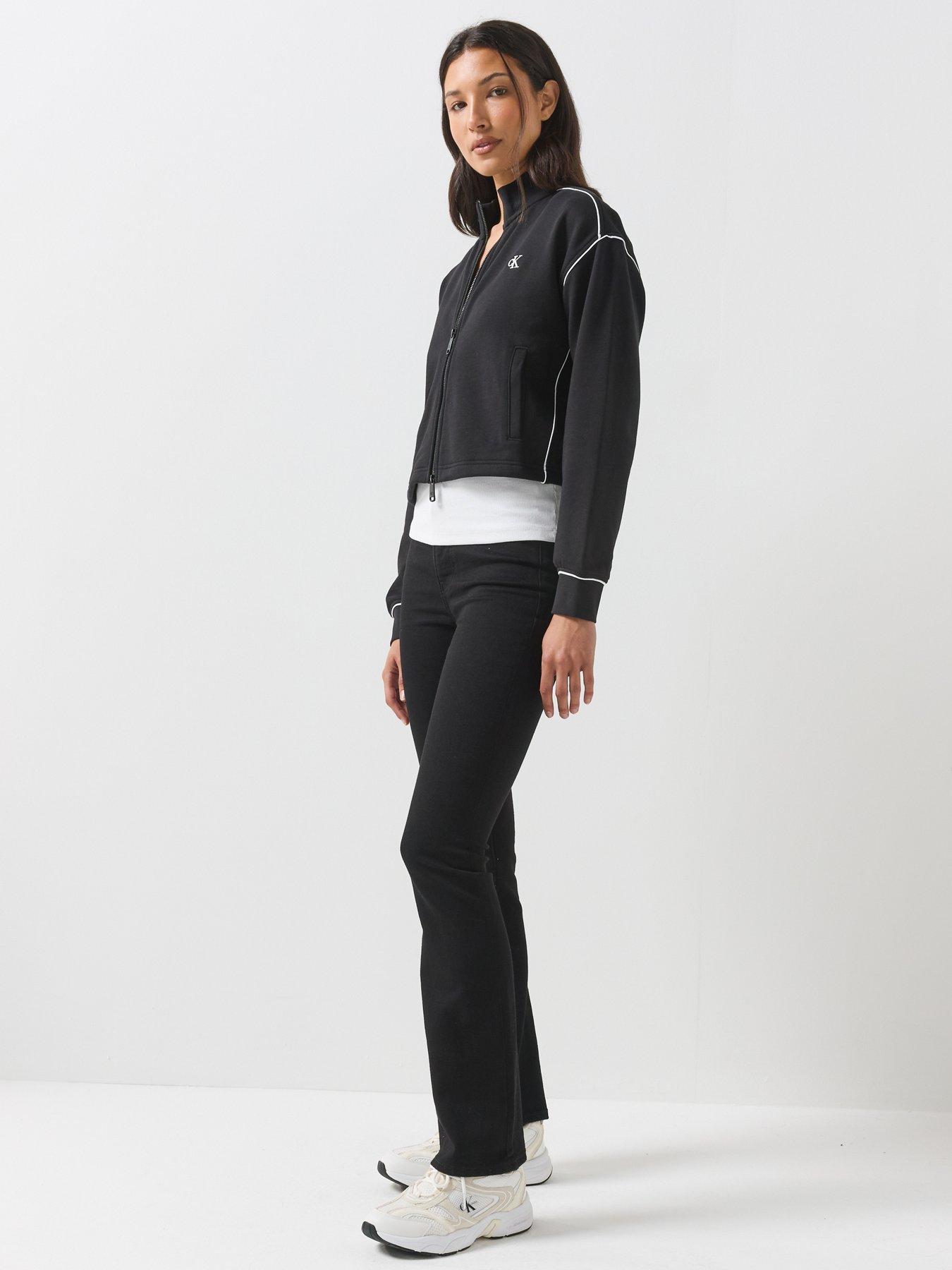 Image 3 of 6 of Calvin Klein Jeans Skinny Bootcut Fit Jeans - Ck Classic Black