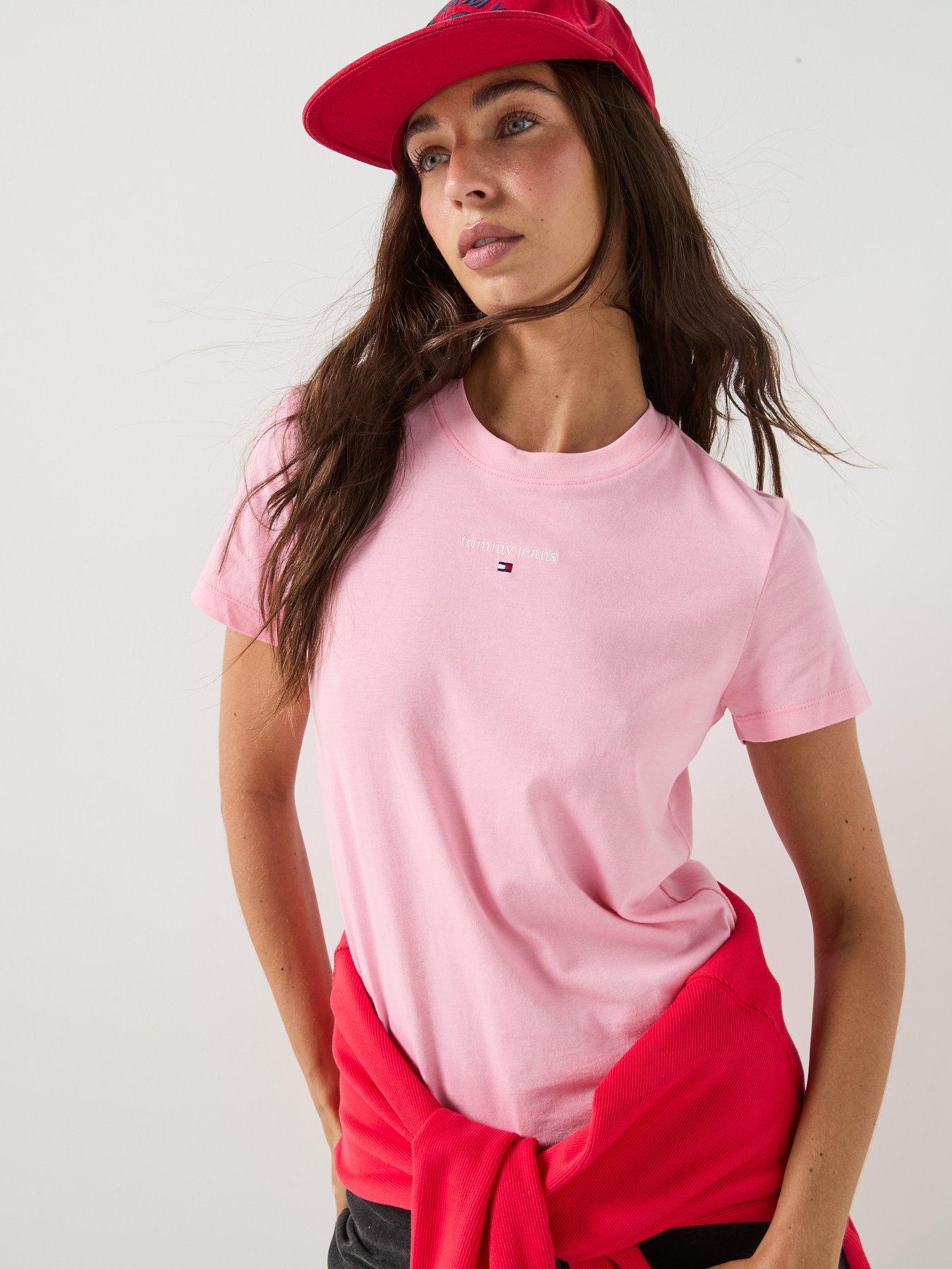Image 5 of 5 of Tommy Jeans Tjw Reg Classic Logo Ss Tee