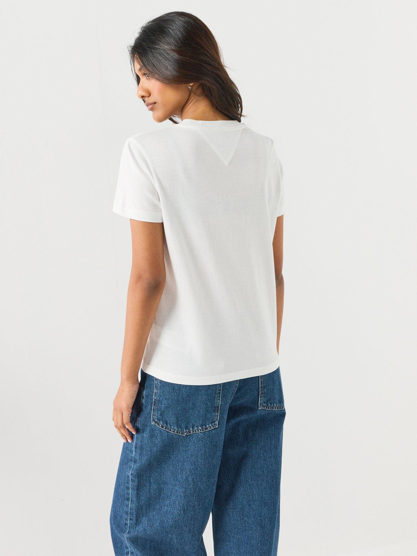 Image 2 of 6 of Tommy Jeans Tjw Reg Classic Logo Ss Tee