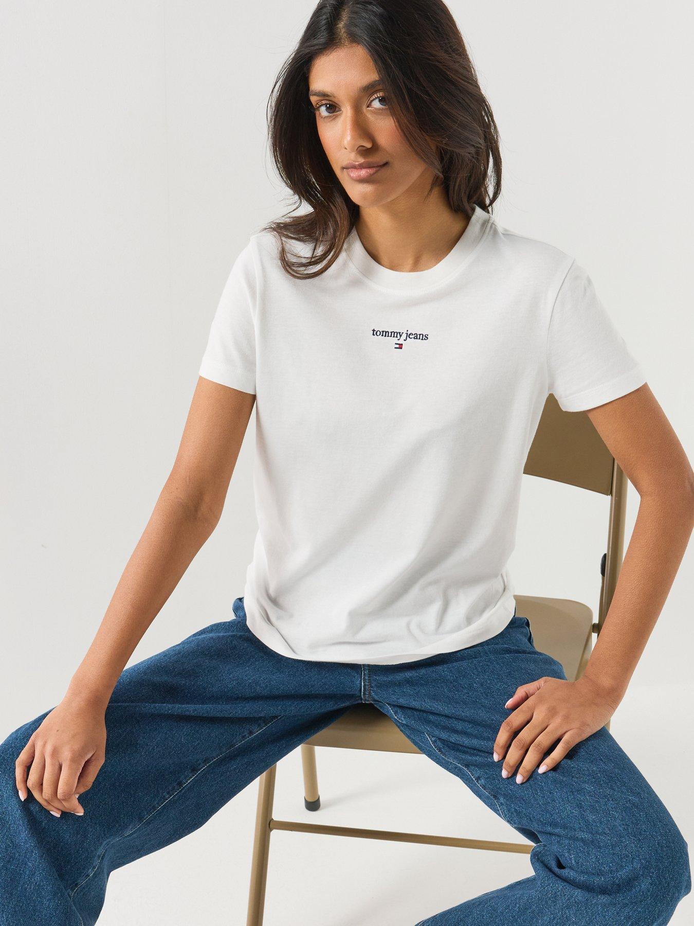 Image 5 of 6 of Tommy Jeans Tjw Reg Classic Logo Ss Tee