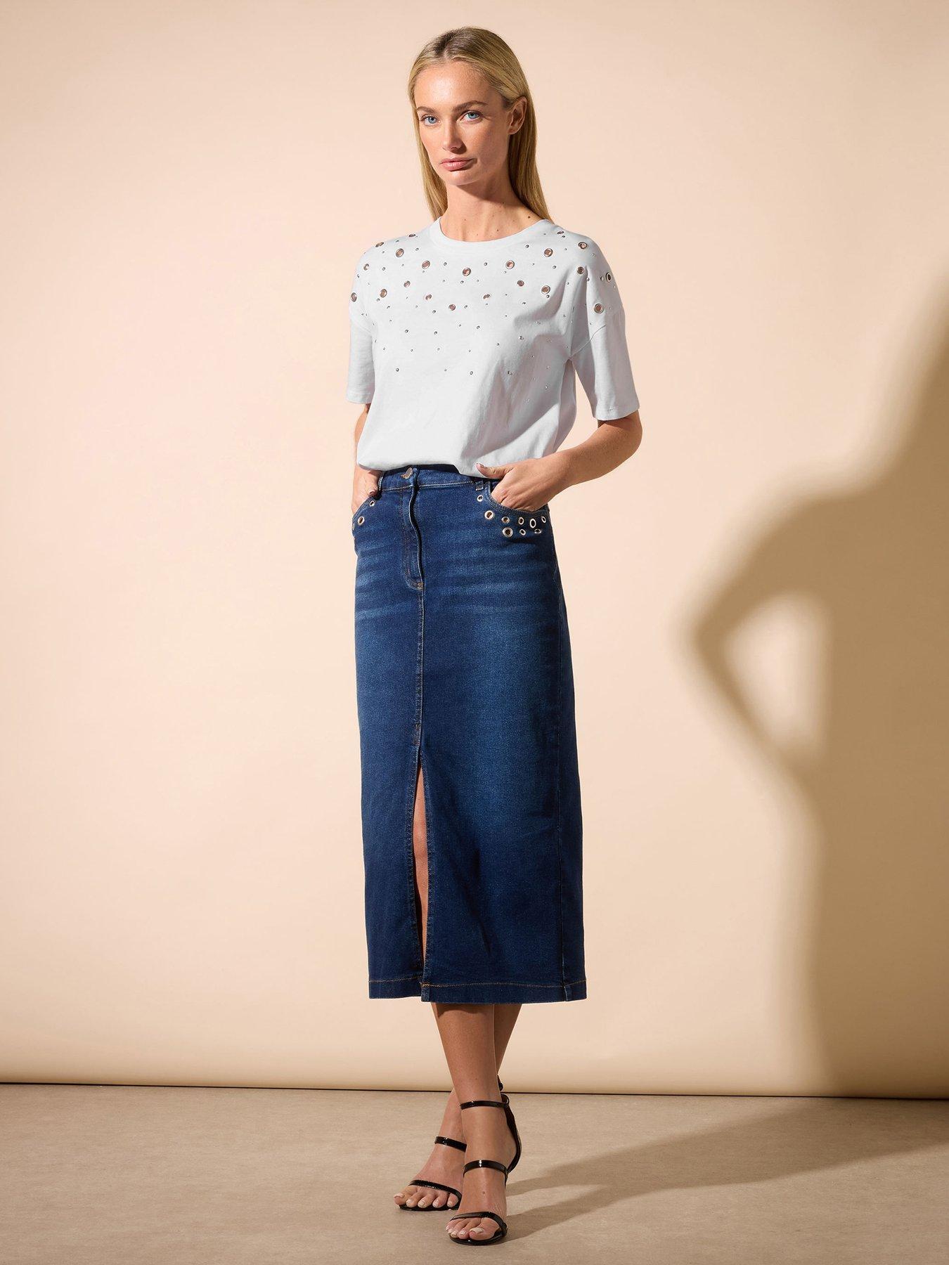 Star by Julien Macdonald Button Detail Top