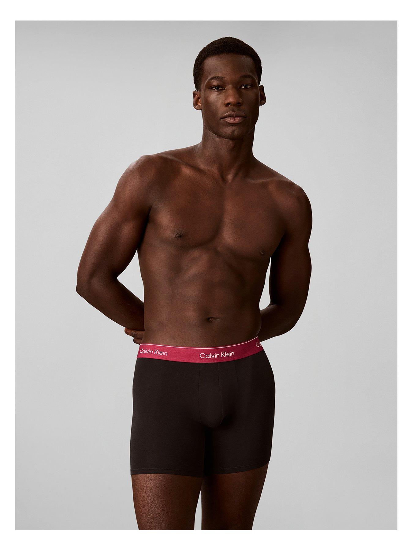 Calvin Klein Calvin Klein 3 Pack Boxer Briefs - Black