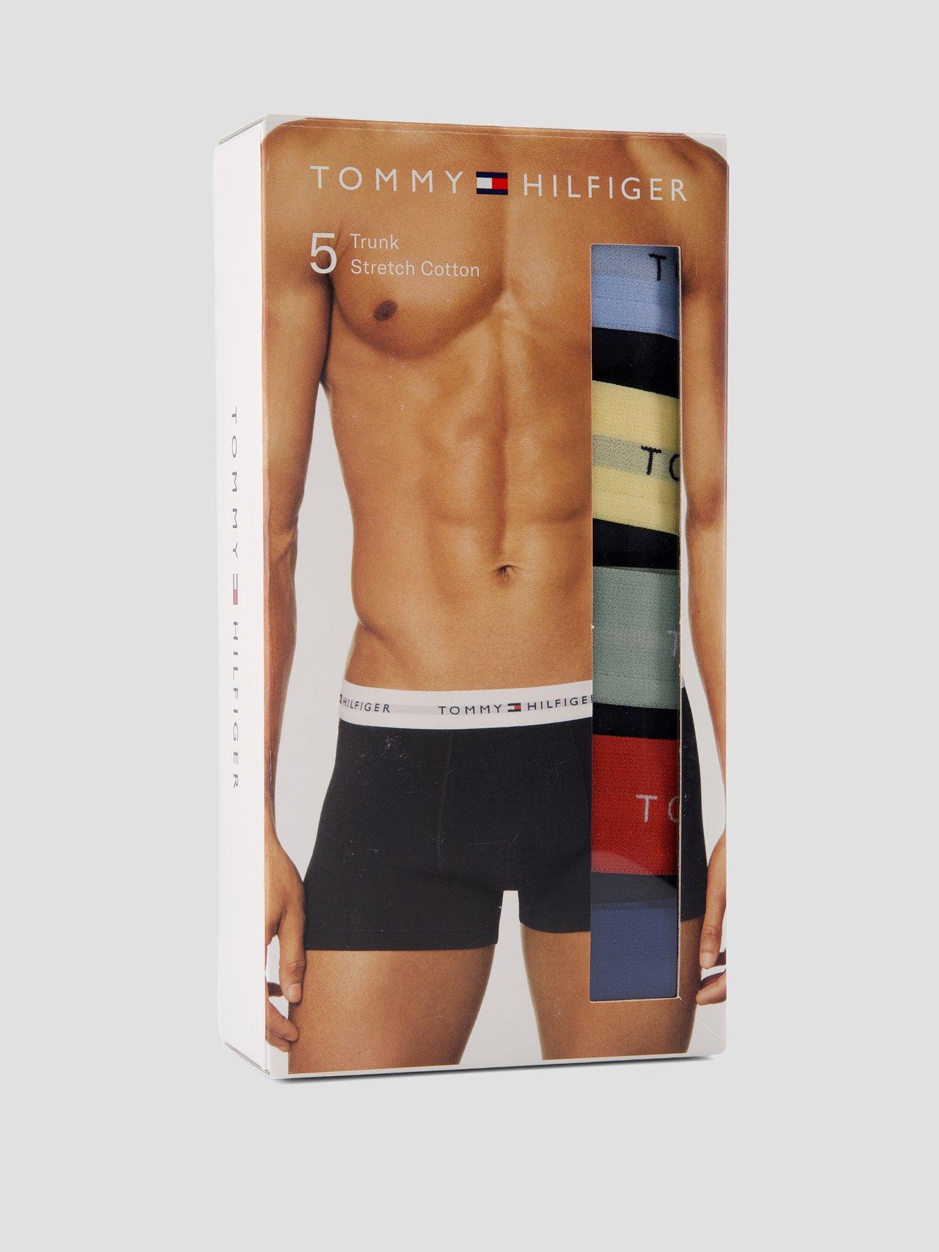 Image 4 of 4 of Tommy Hilfiger 5 Pack Trunks - Black