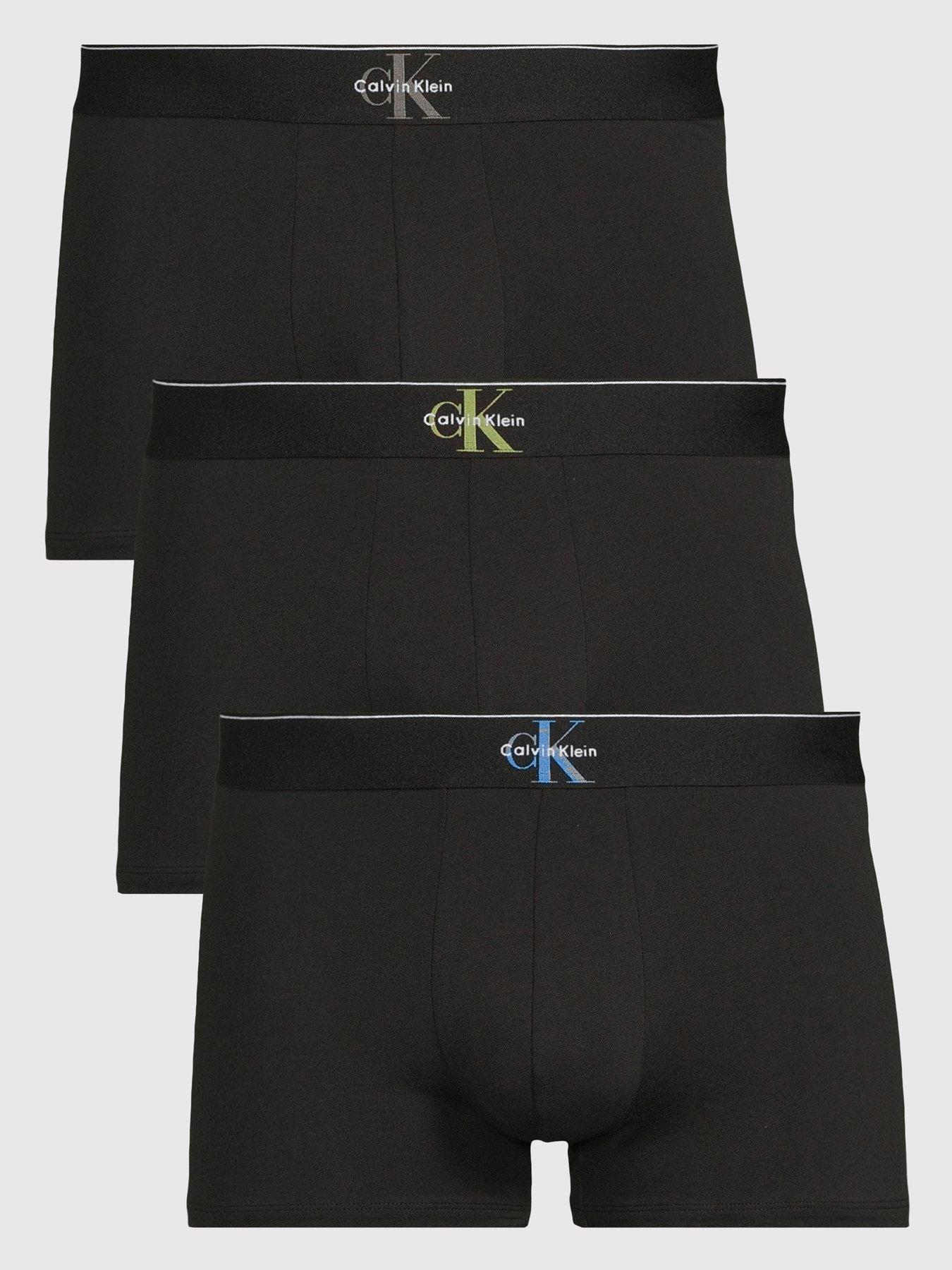 Calvin Klein 3 Pack Trunks - Black