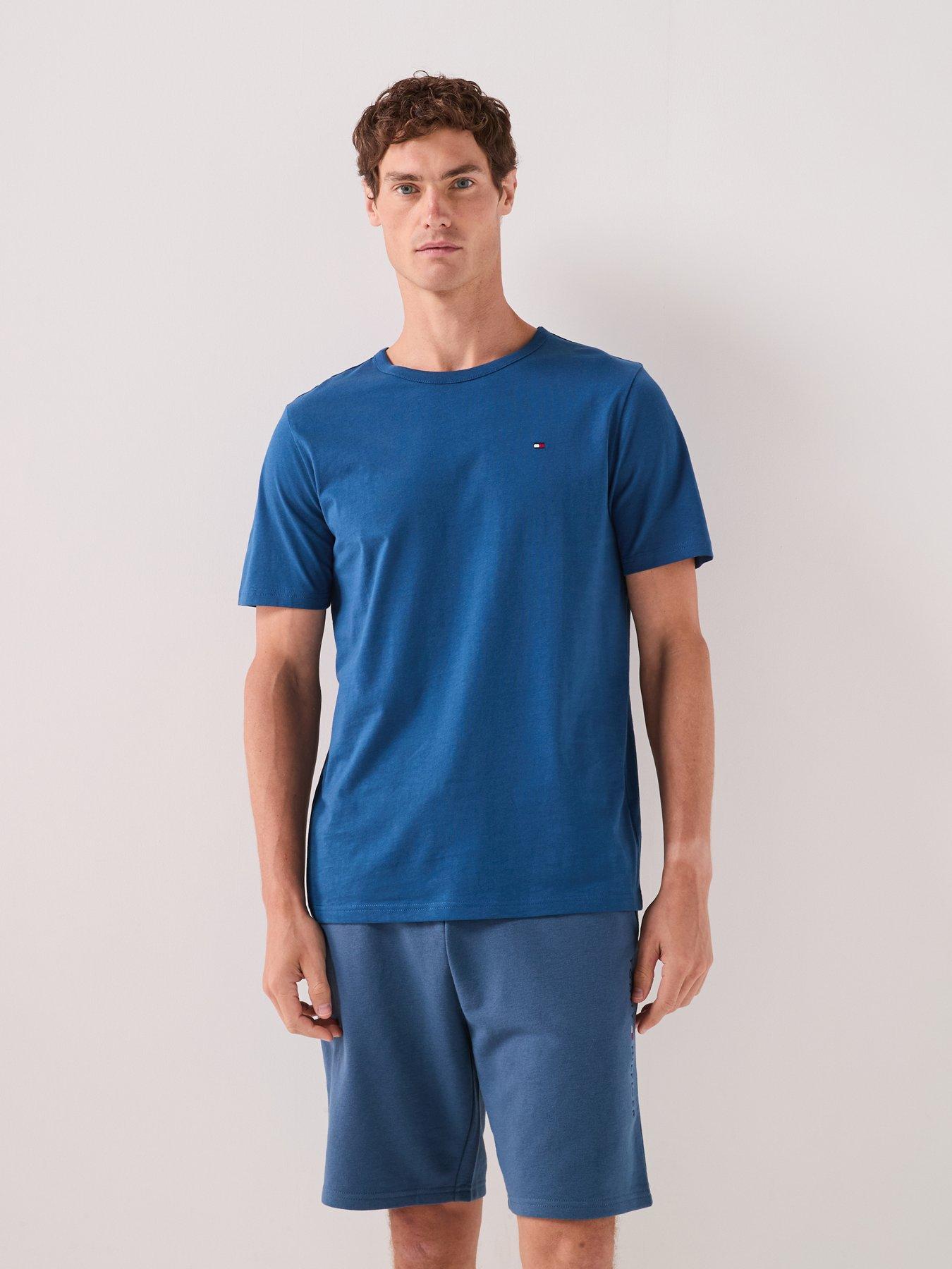 Image 1 of 6 of Tommy Hilfiger Mens 3 Pack Cotton Crew Neck T-Shirts - Assorted