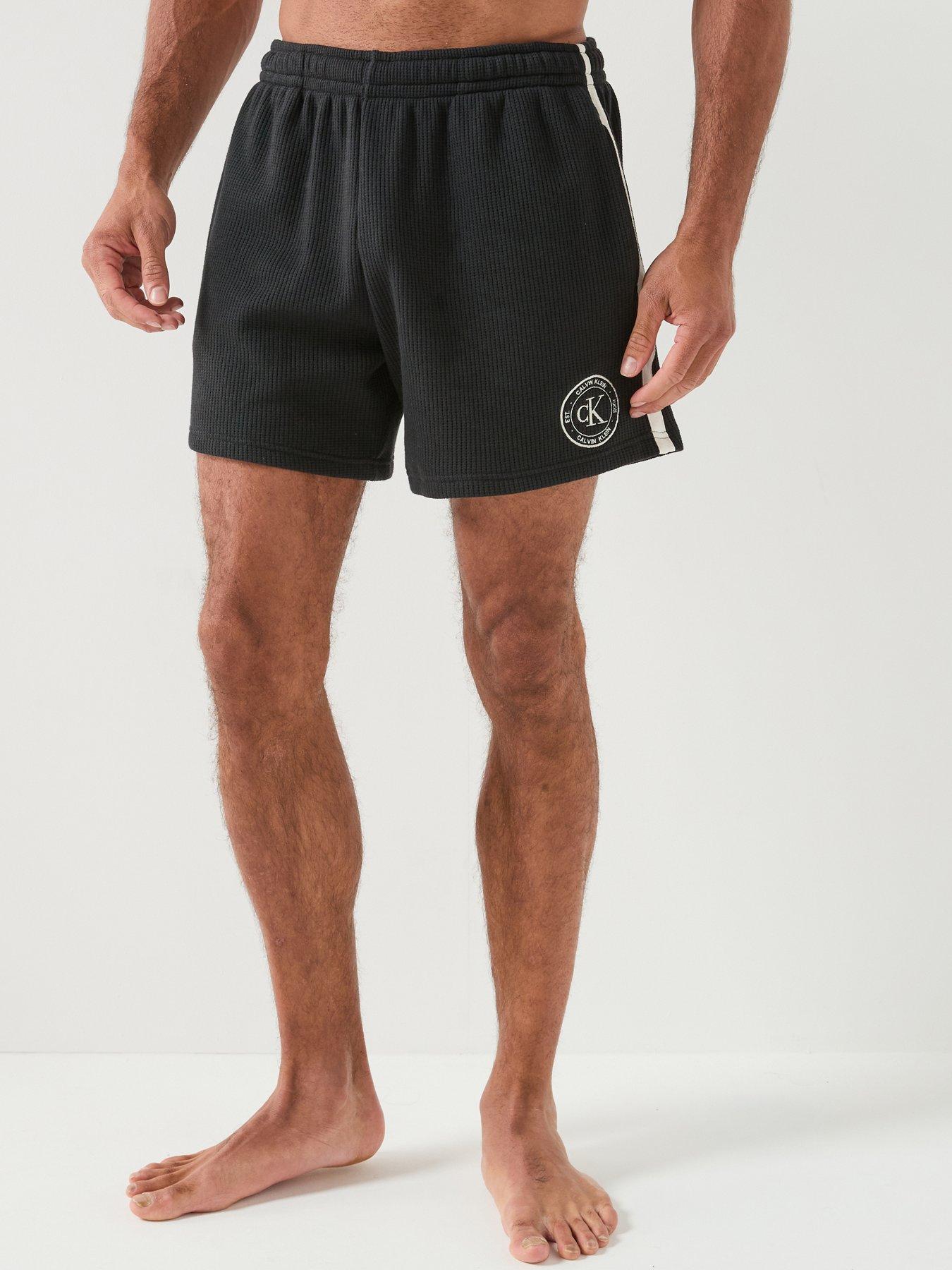 Calvin Klein Waffle Shorts - Black