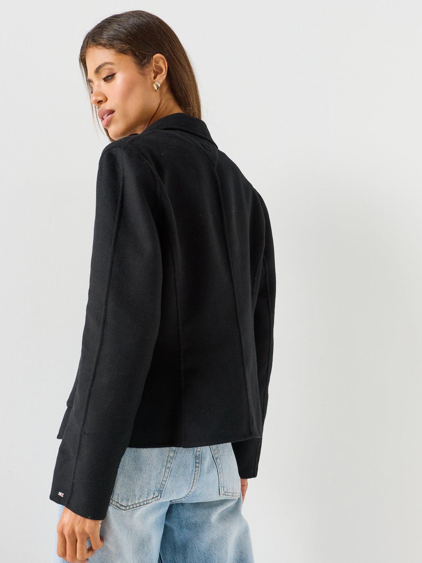 Image 2 of 6 of Tommy Hilfiger Df Wool Sb Jacket