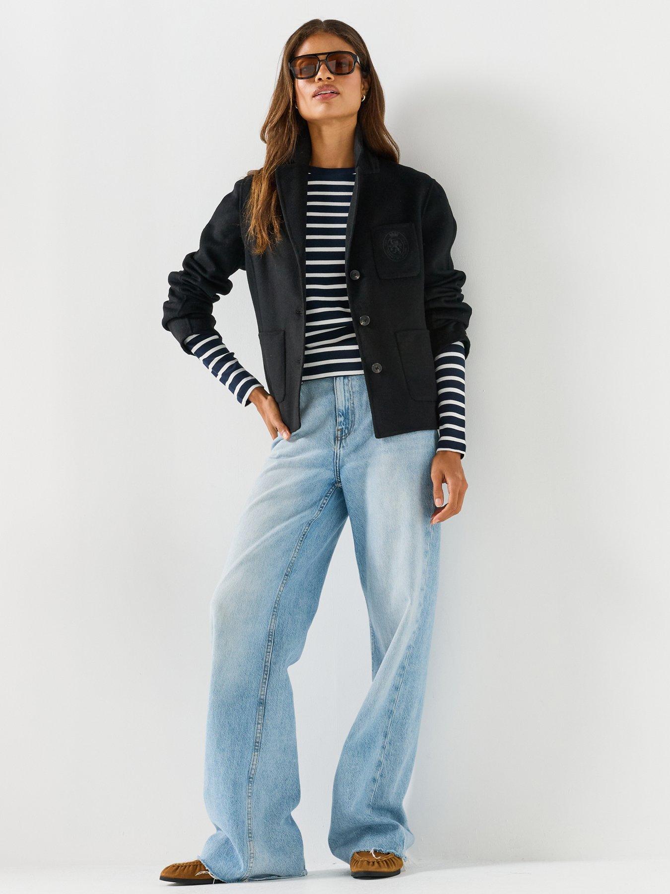 Image 3 of 6 of Tommy Hilfiger Df Wool Sb Jacket