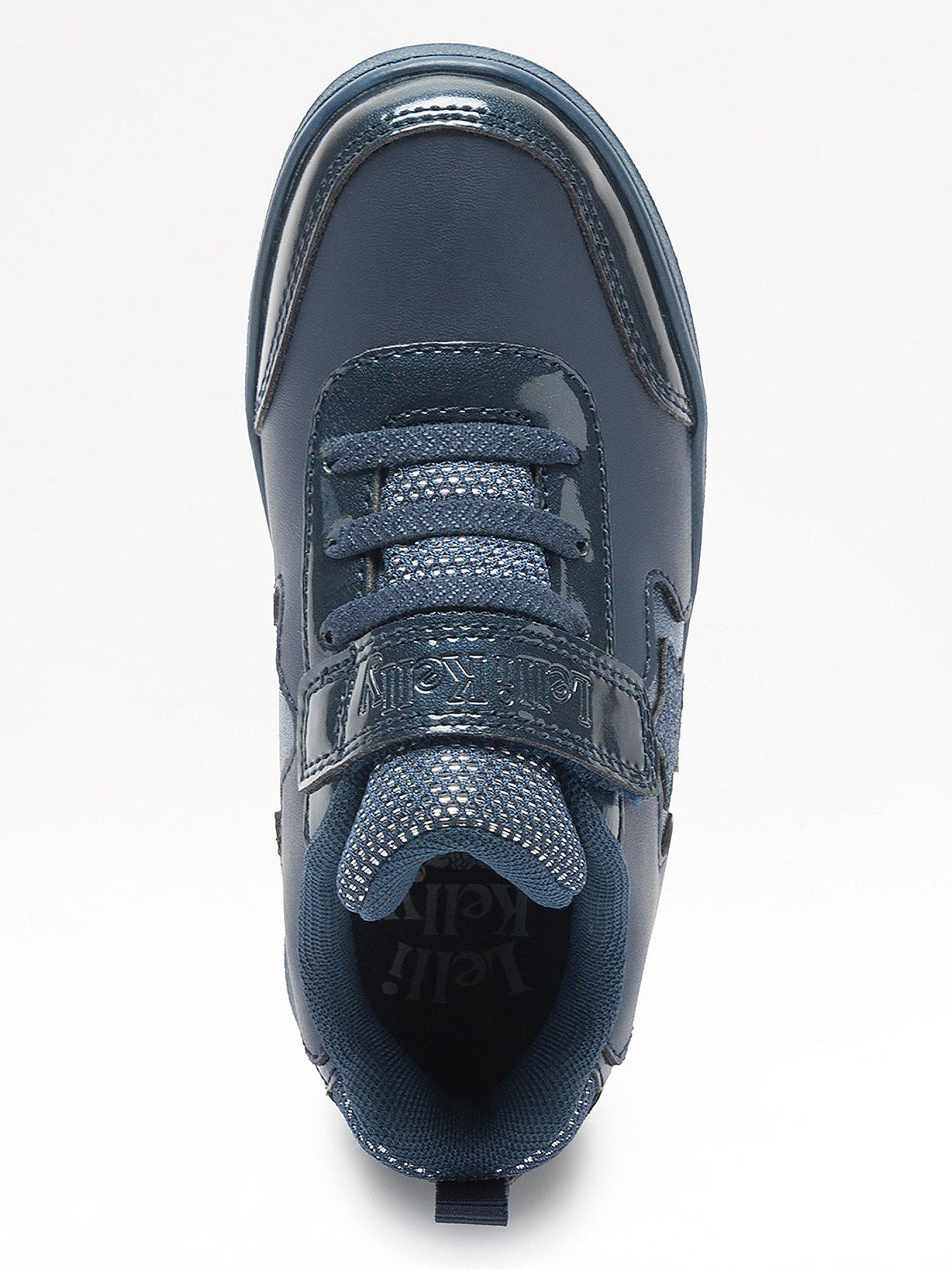 Image 4 of 5 of Lelli Kelly Rosa Low Glitter Star Trainers - Navy
